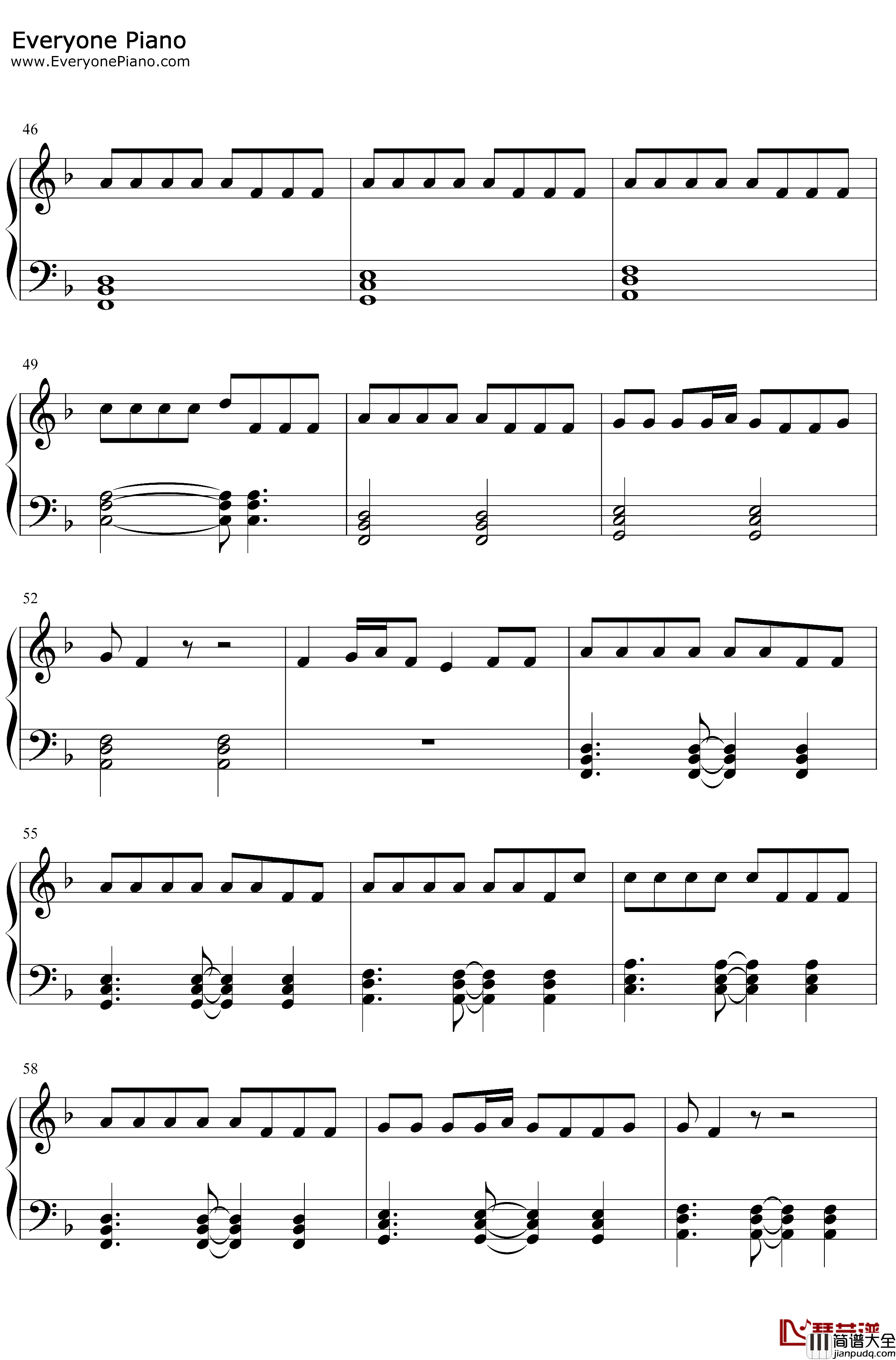 Funny钢琴谱_ZeddJasmineThompson_ZeddftJasmineThompson