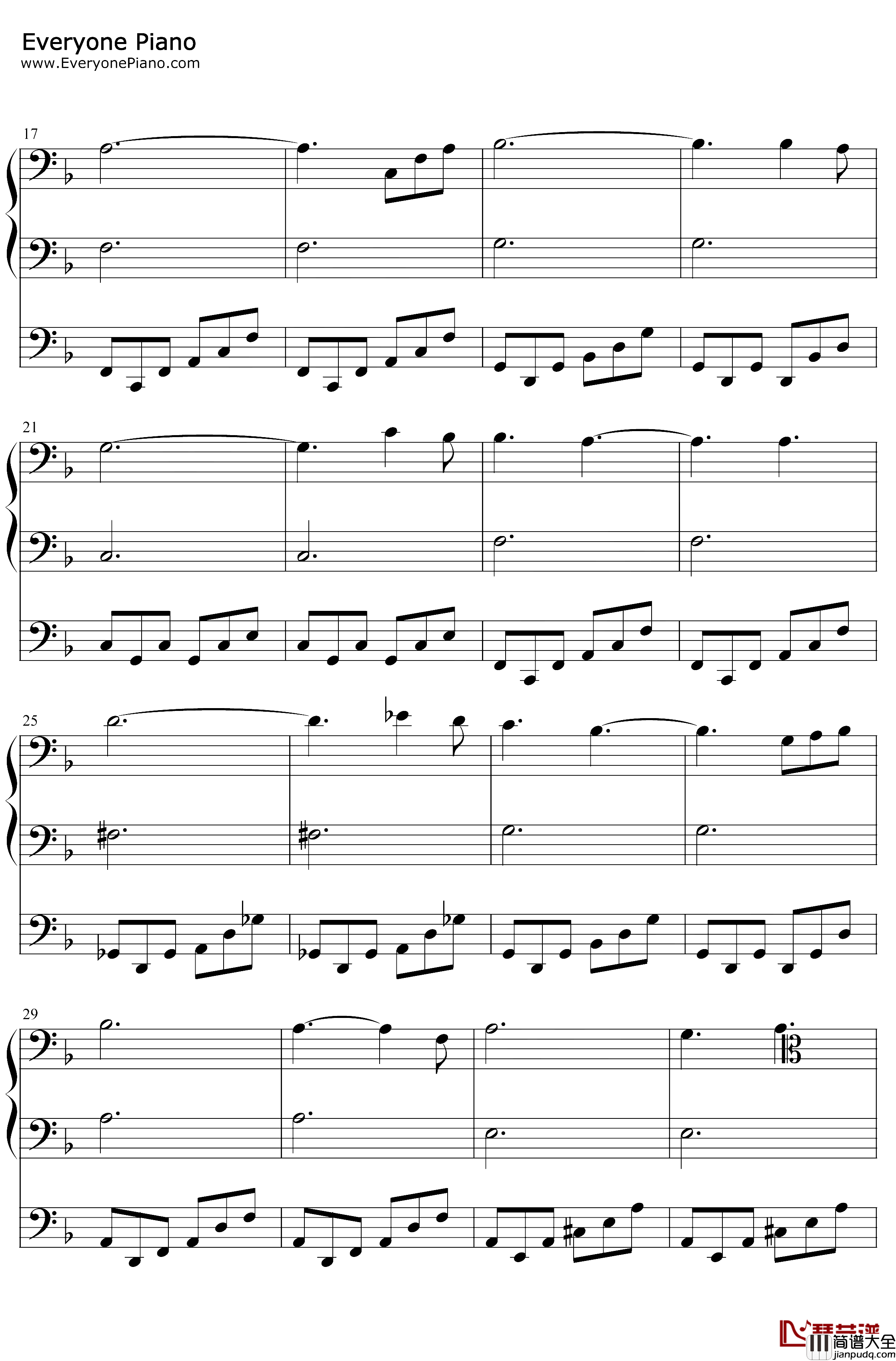 Moderato钢琴谱_S.E.N.S._xxxHOLiC插曲