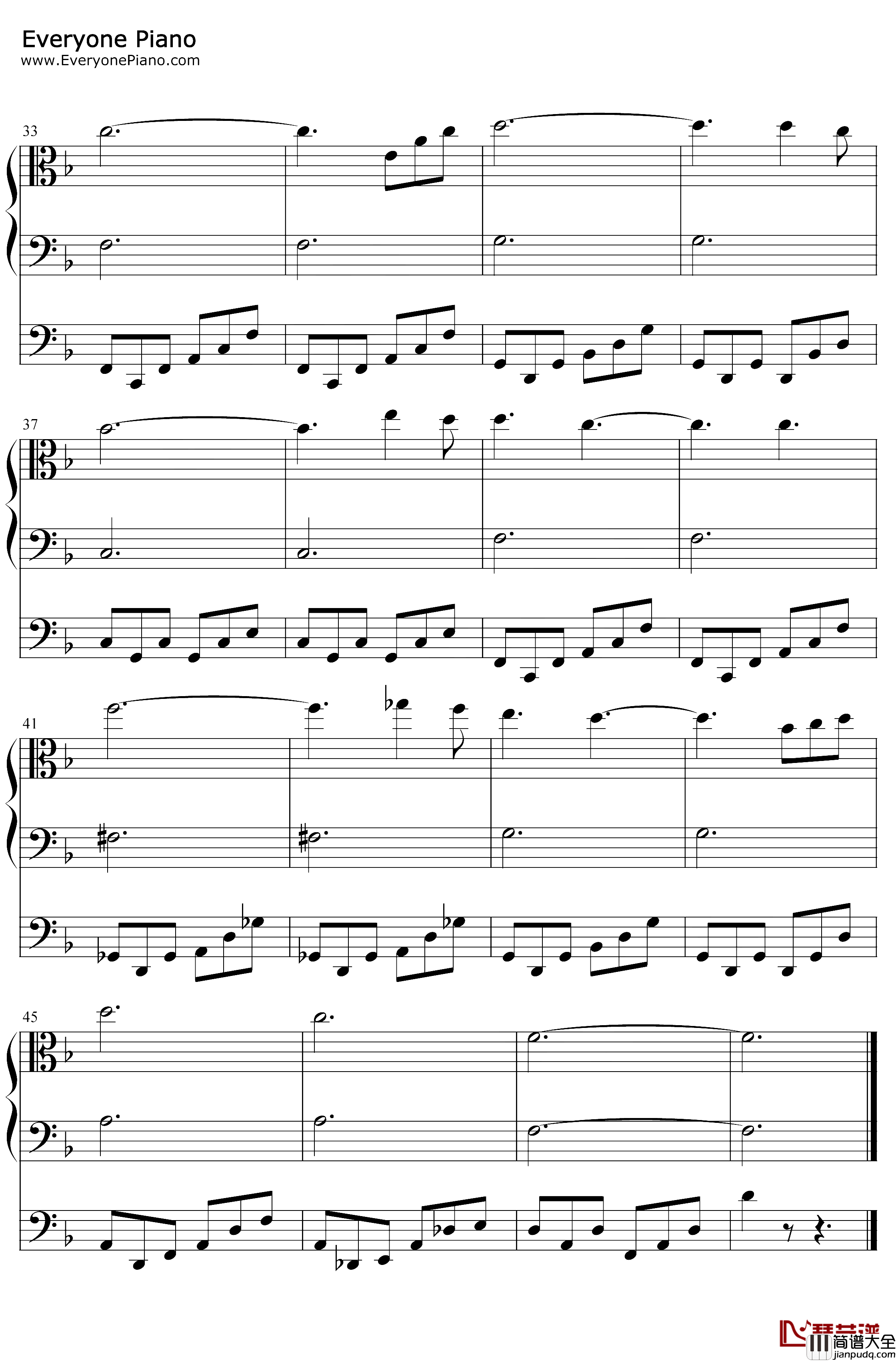 Moderato钢琴谱_S.E.N.S._xxxHOLiC插曲