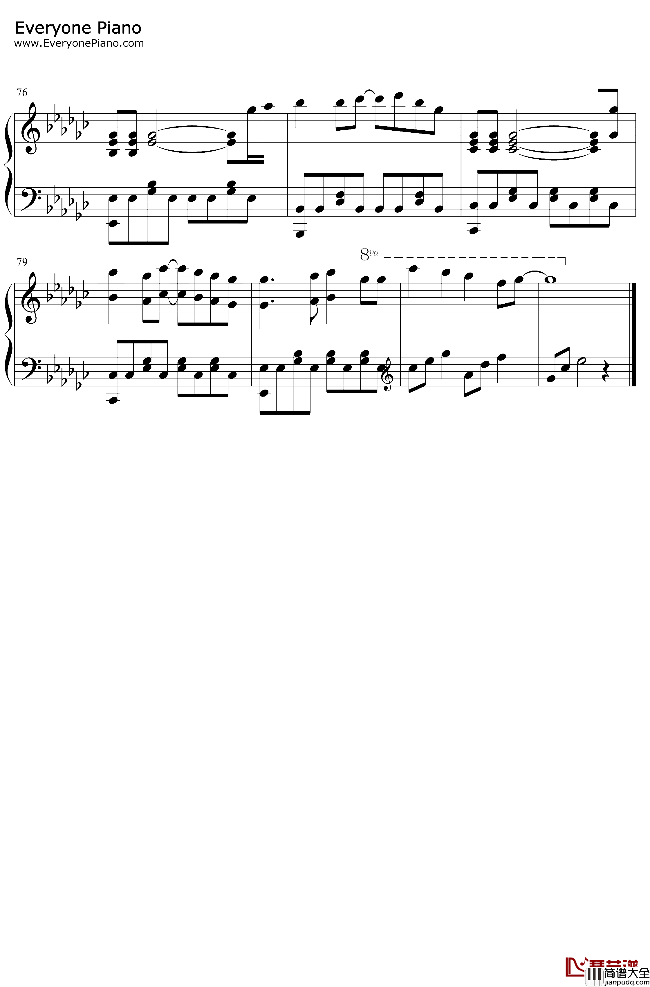 Lovesick_Girls钢琴谱_Blackpink_Blackpink