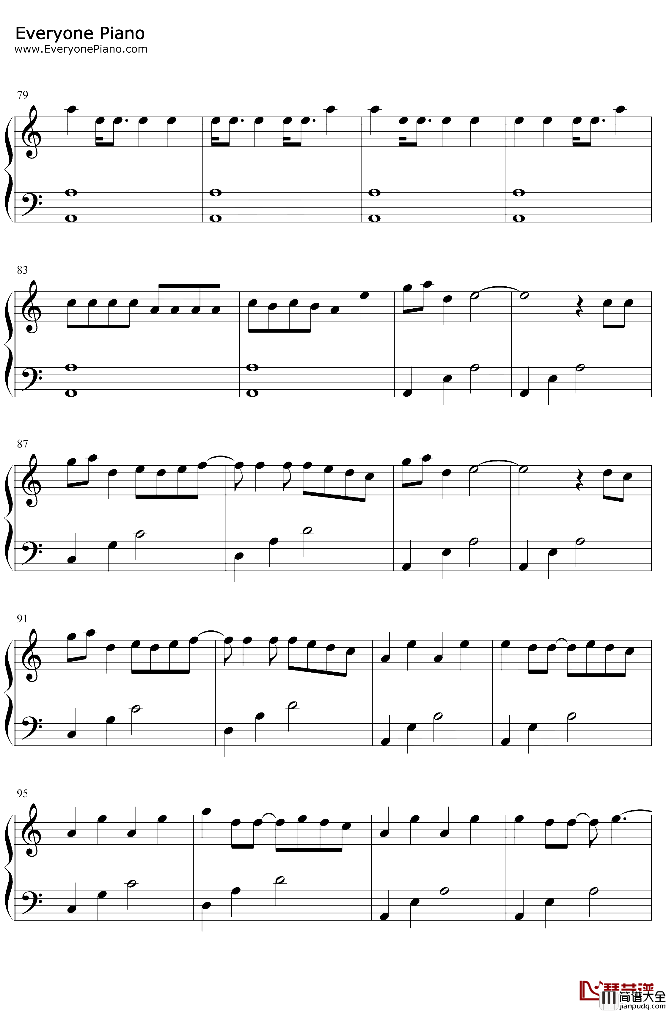 Pretty_Savage钢琴谱_Blackpink_Blackpink