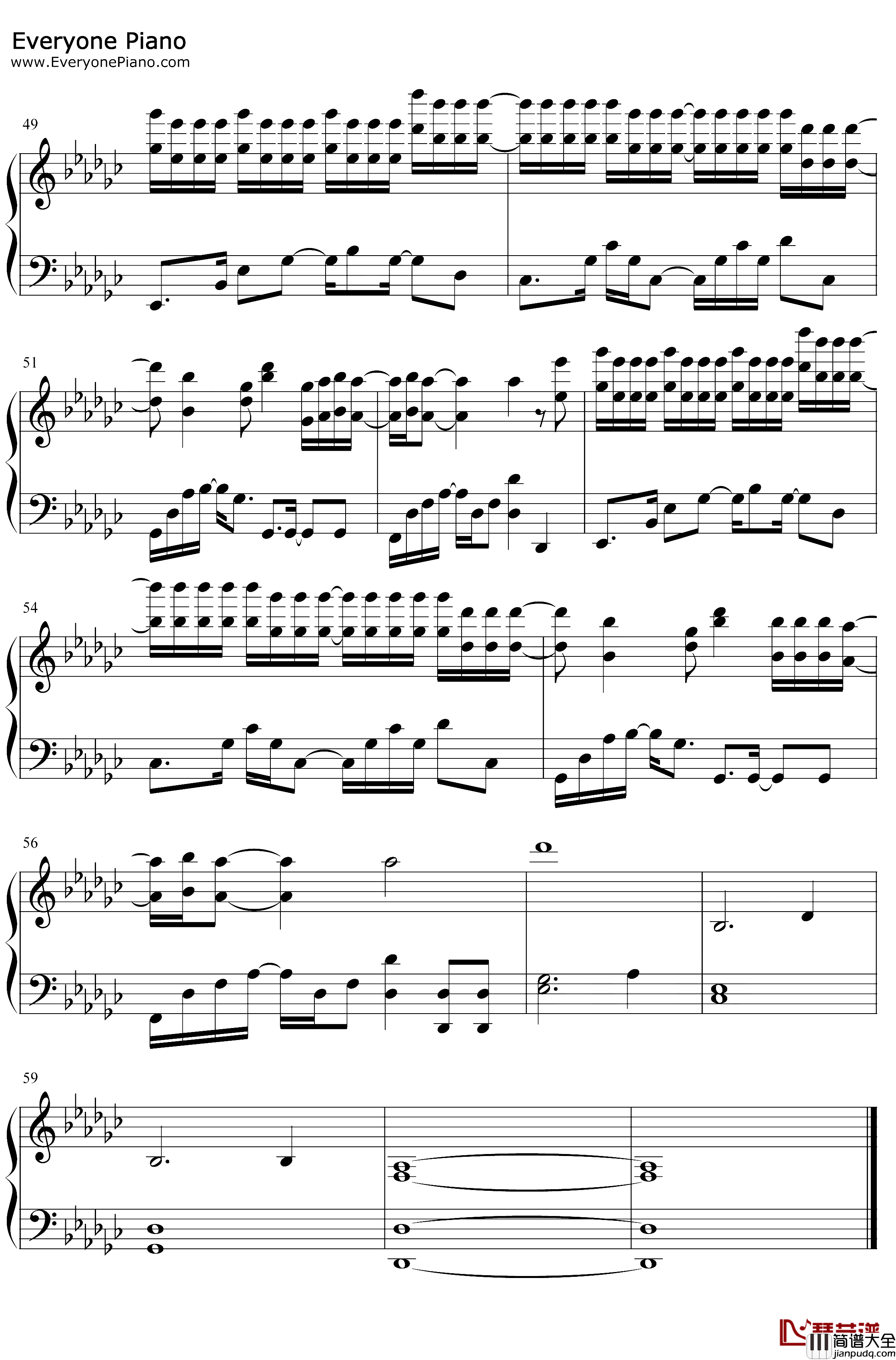 厚颜无耻钢琴谱_曲肖冰_那关于你的曾经不想再去解释_抖音热歌