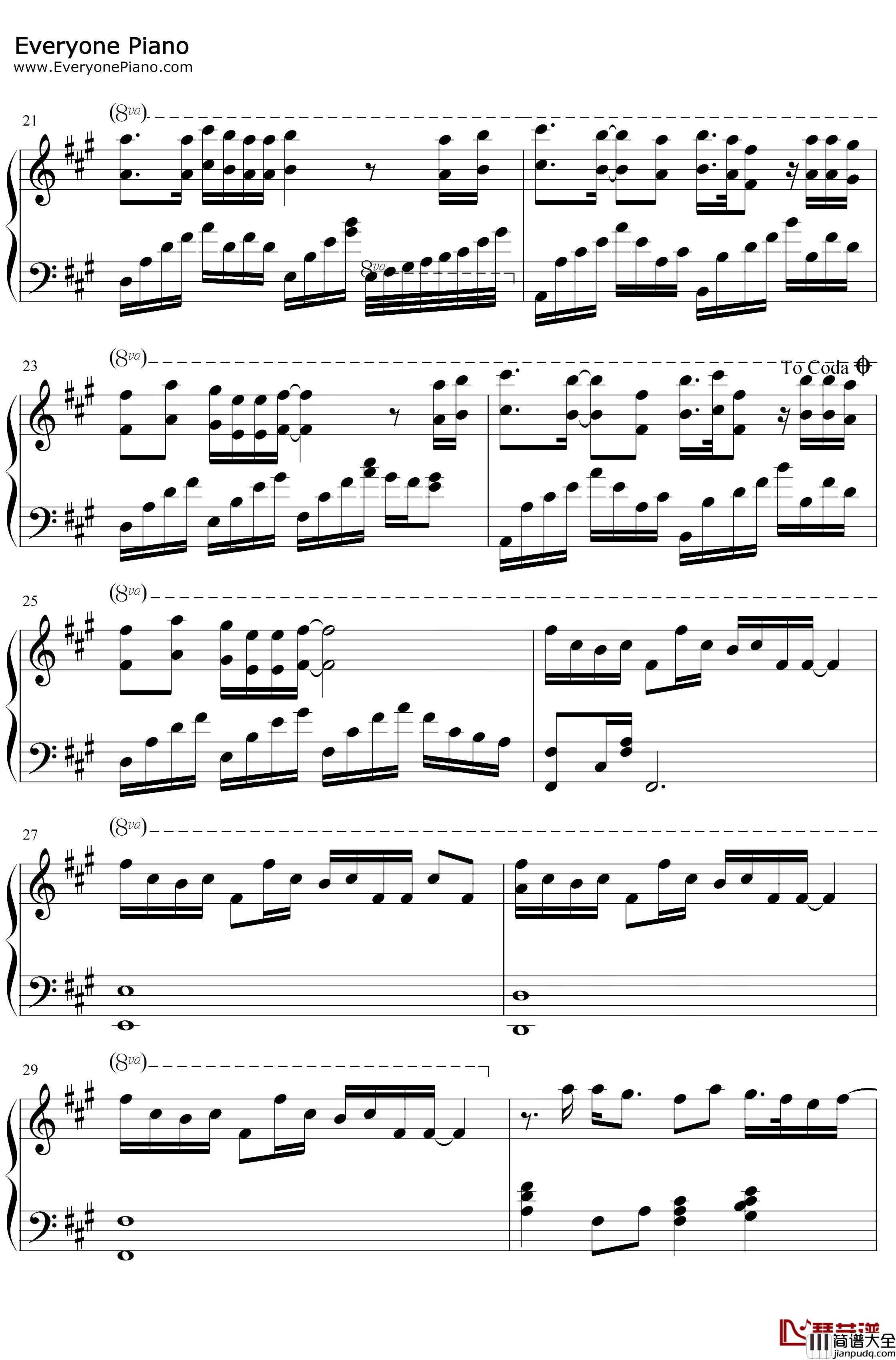 谁的眼泪在飞钢琴谱_孟庭苇_孟庭苇