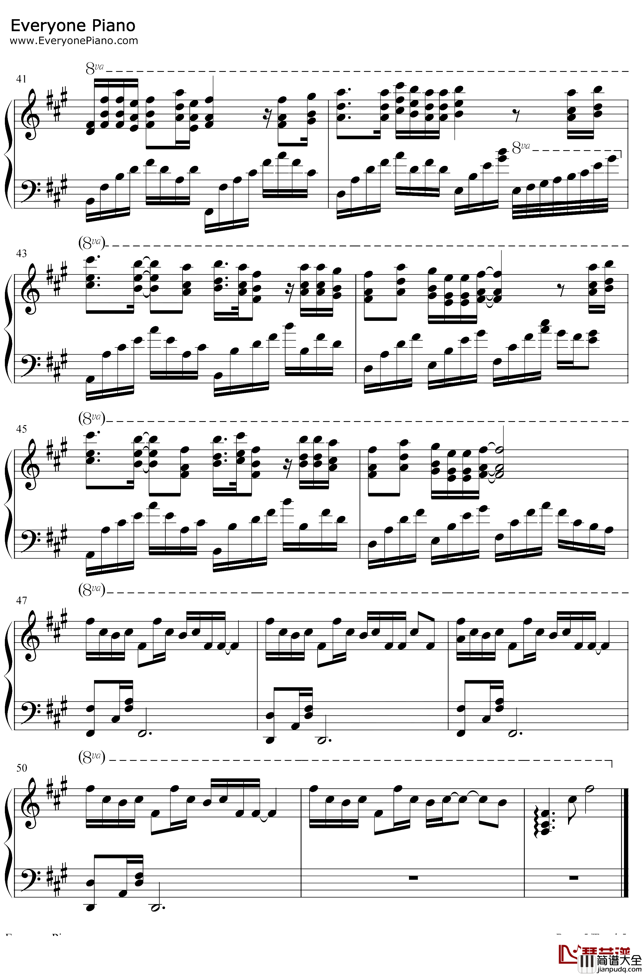 谁的眼泪在飞钢琴谱_孟庭苇_孟庭苇