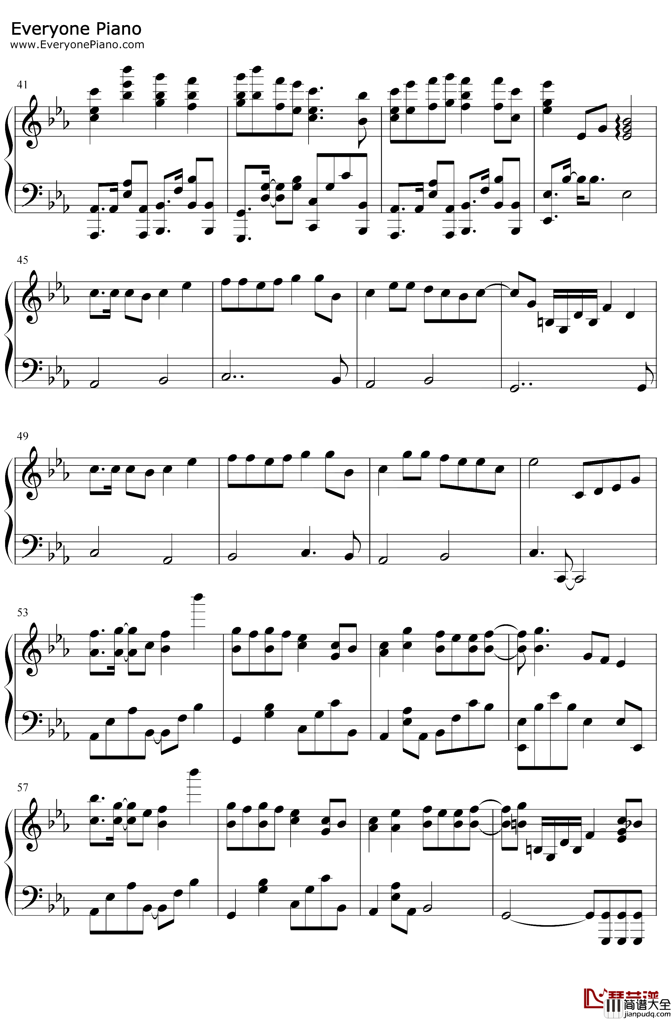 关山酒钢琴谱_等什么君_我自关山点酒千秋皆入喉_抖音热歌