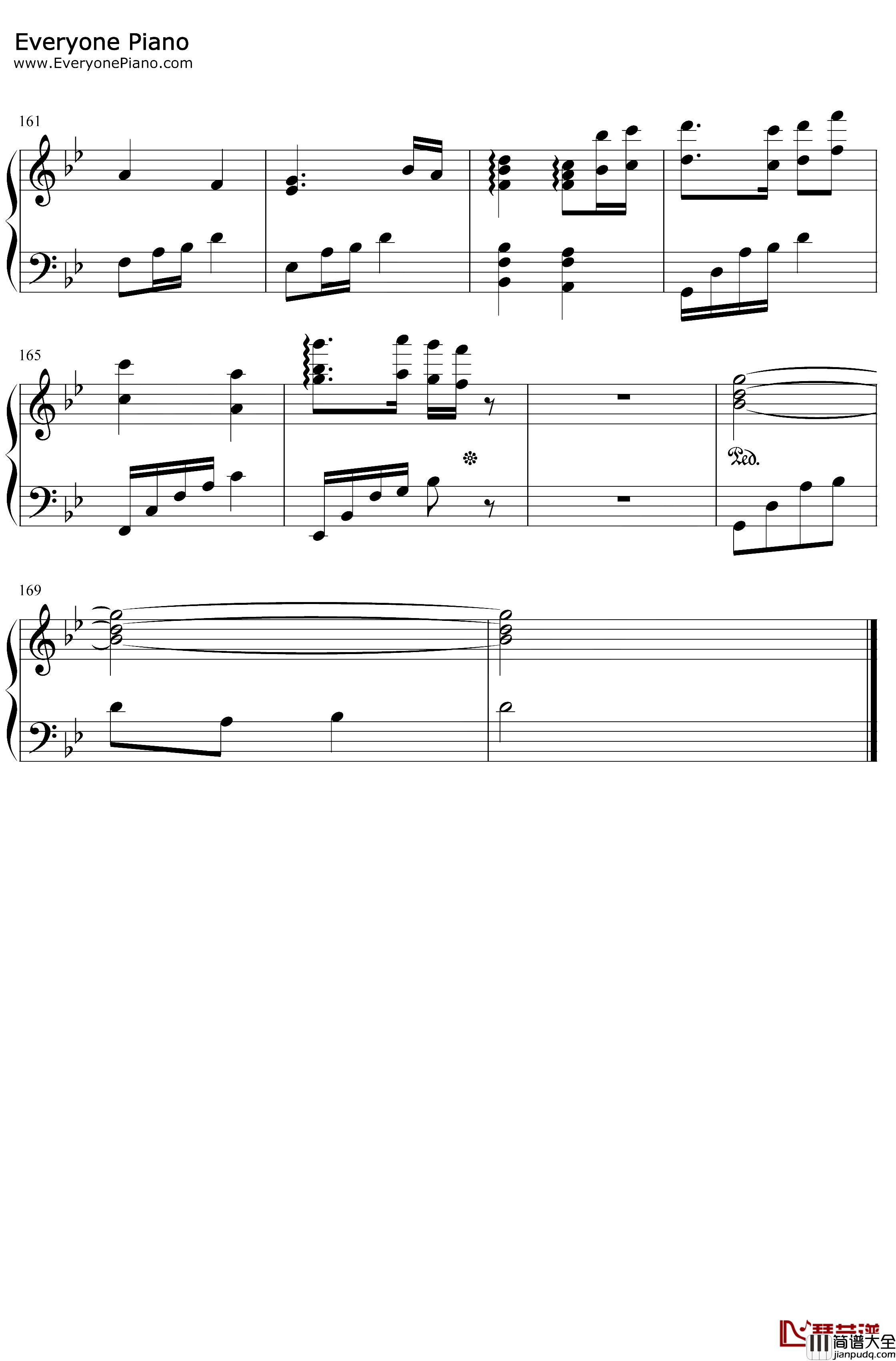 空待钢琴谱_洛天依王朝_VOCALOID中文原创曲