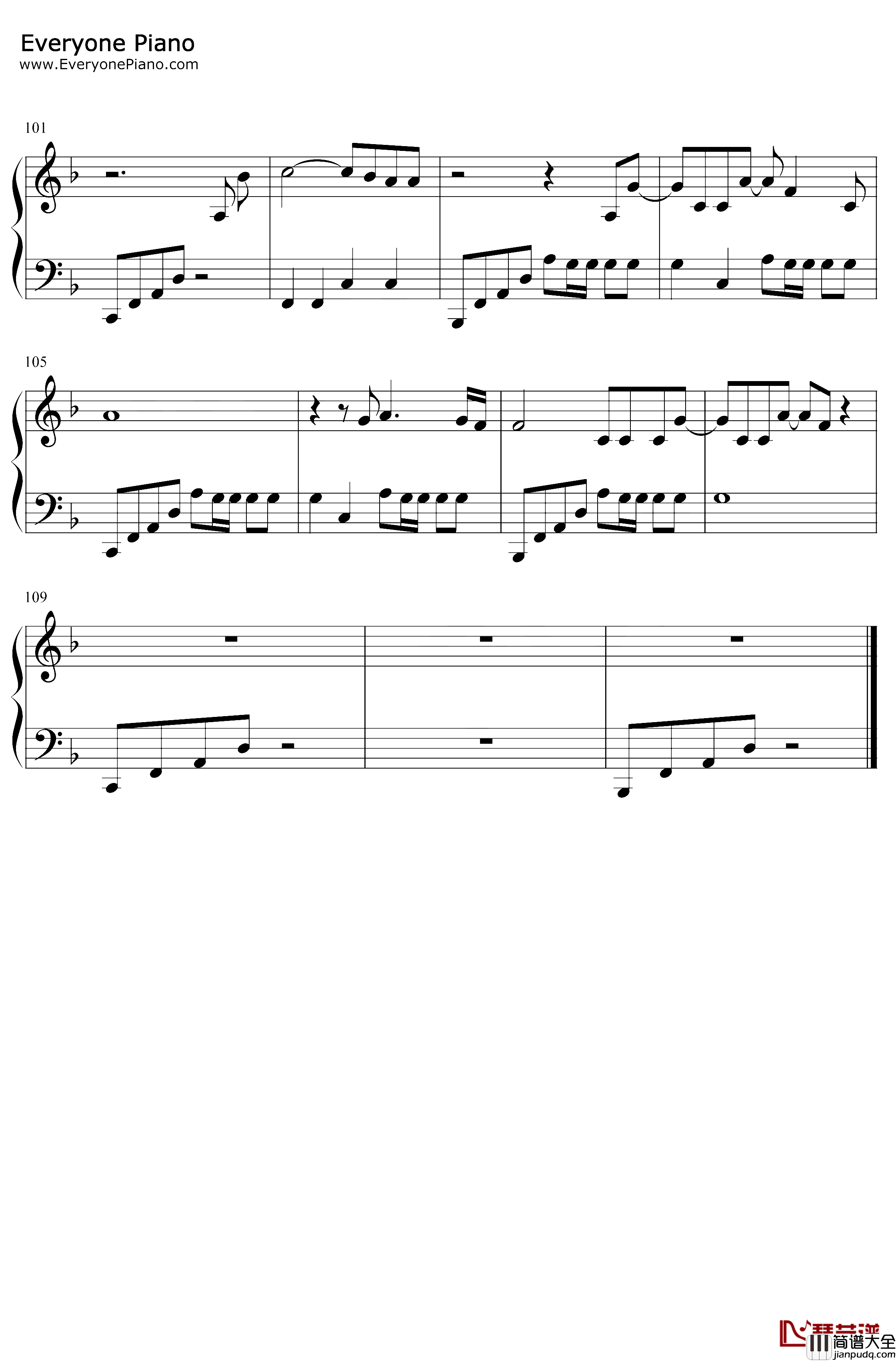 Love钢琴谱_Kendrick_Lamar