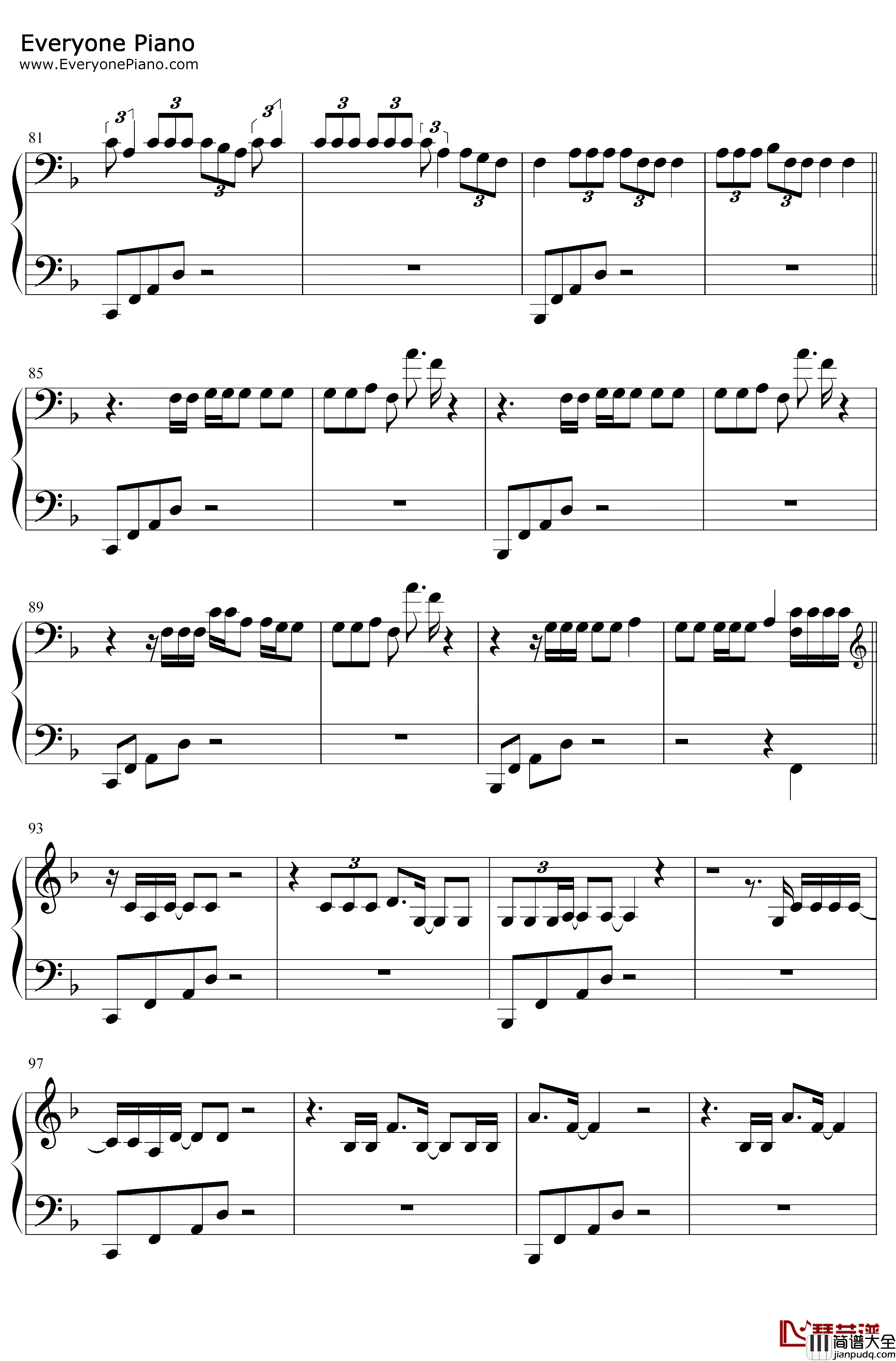 Love钢琴谱_Kendrick_Lamar