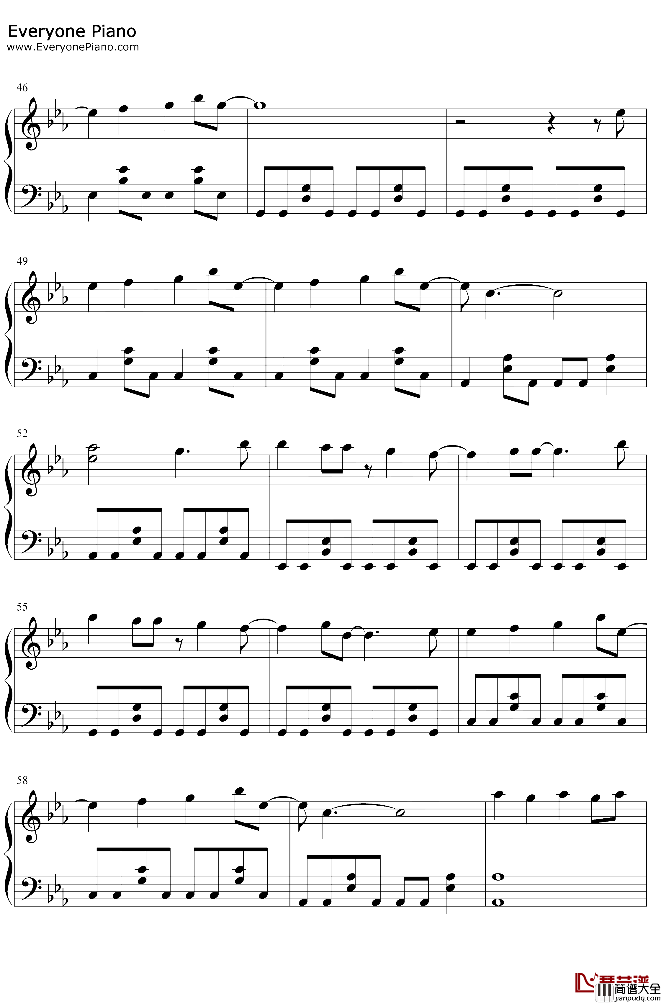 前任钢琴谱_采子黄伟晋_可想到你时我伤心的很_伤感情歌