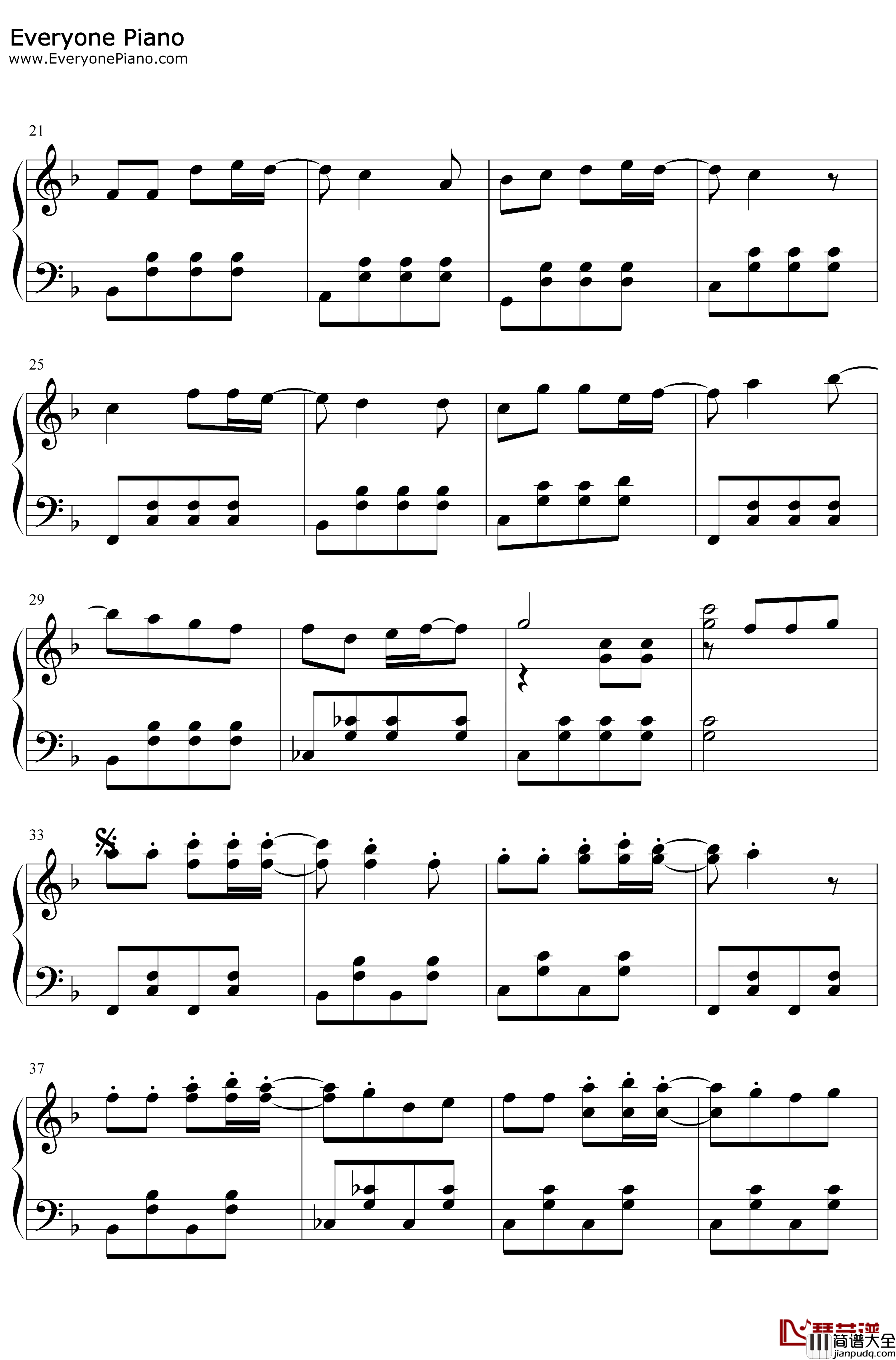 爱你钢琴谱_王心凌_王心凌