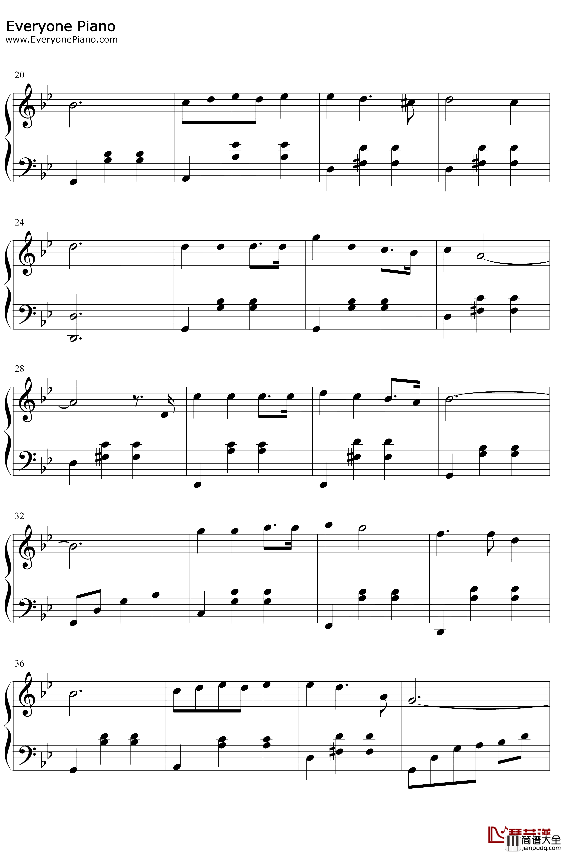 迷惑钢琴谱_叶炫清_旗袍美探插曲