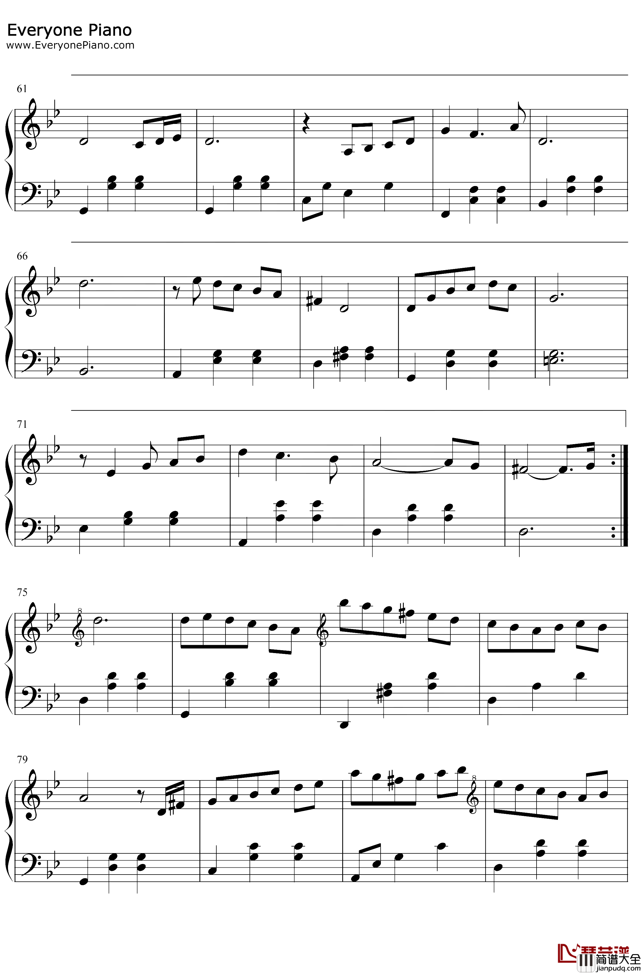 迷惑钢琴谱_叶炫清_旗袍美探插曲