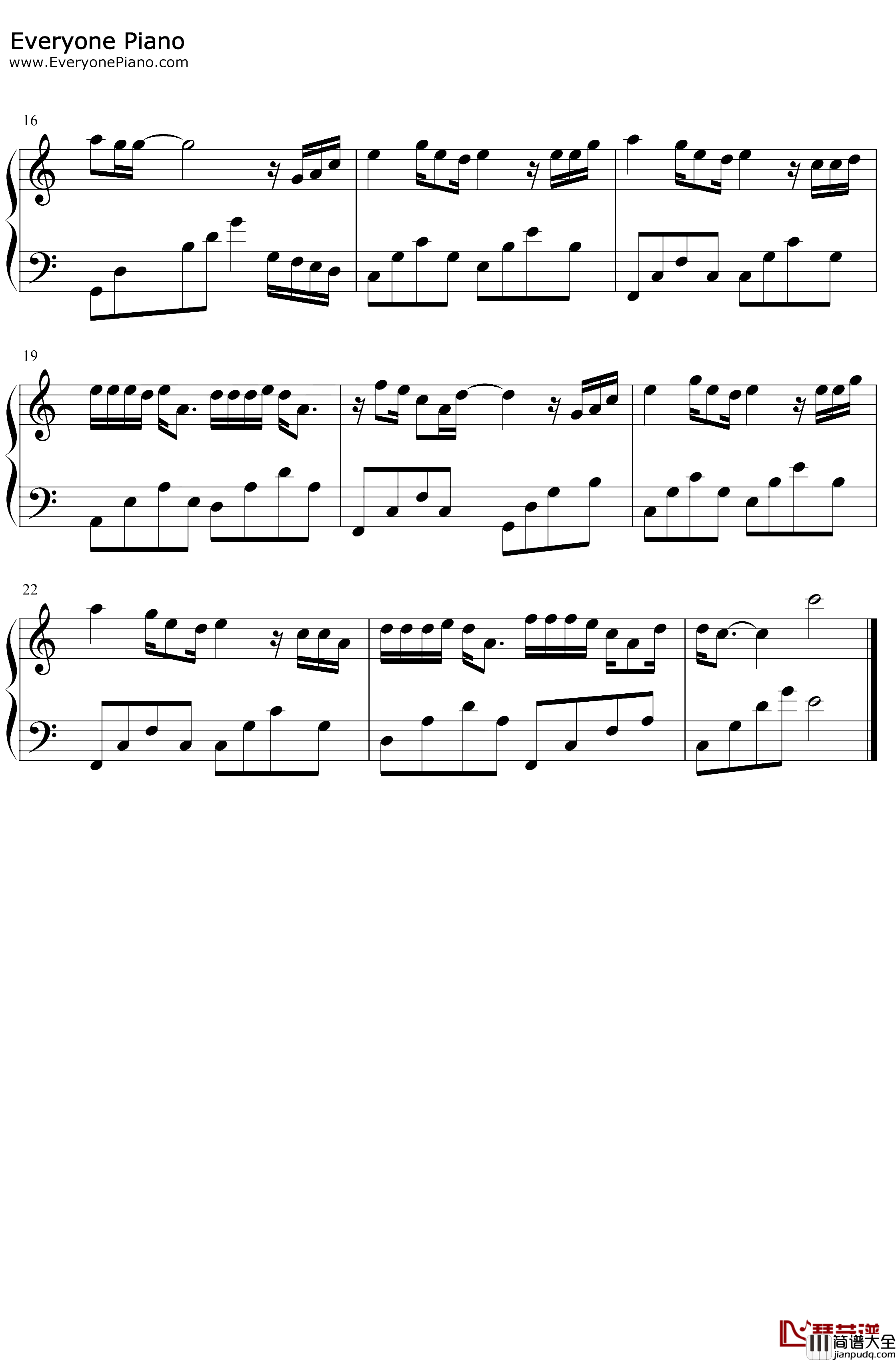 有多少爱可以重来钢琴谱_迪克牛仔黄仲昆_C调简单版