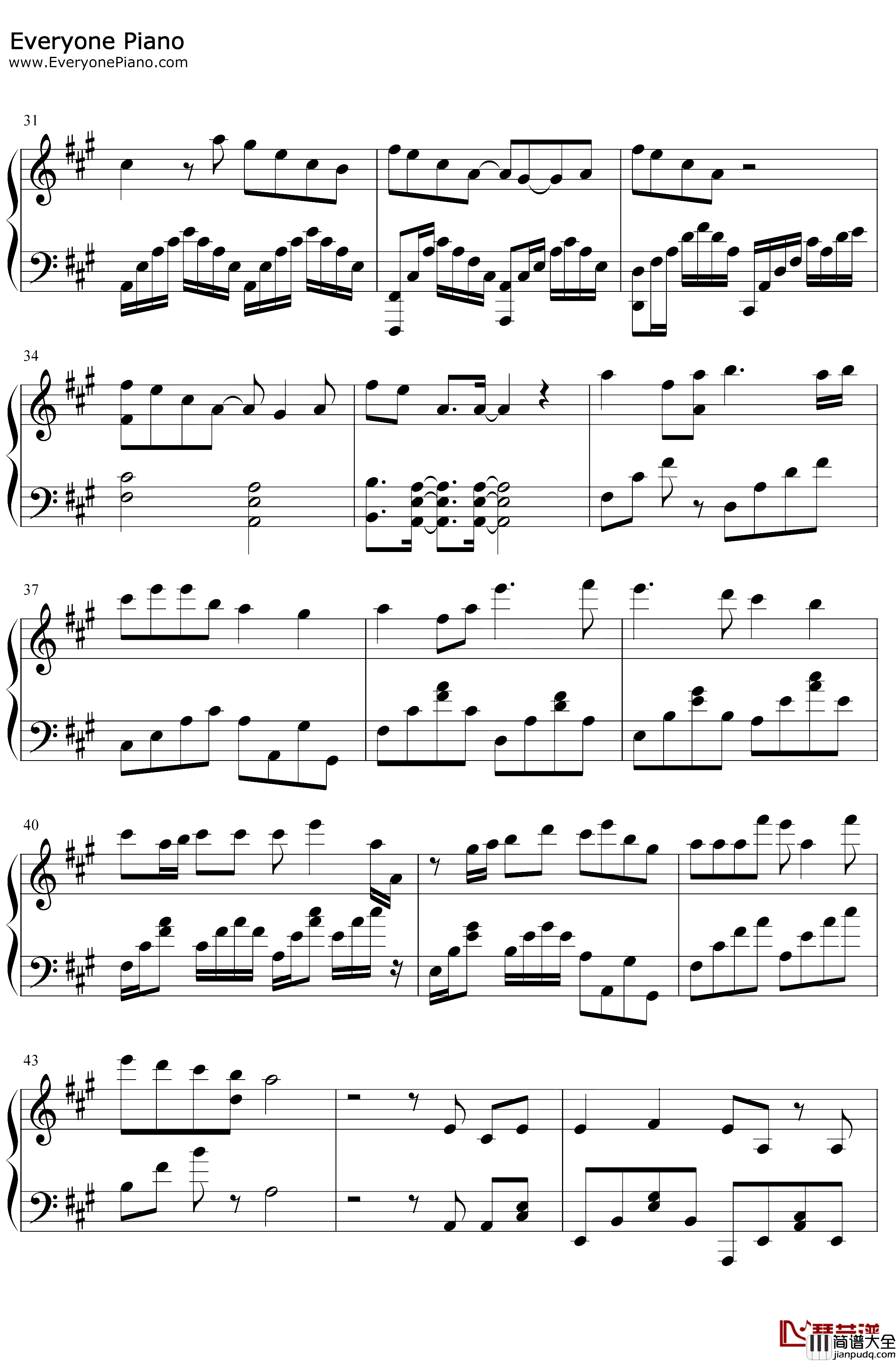 一封孤岛的信钢琴谱_洛天依著小生_钢琴谱：一封孤岛的信