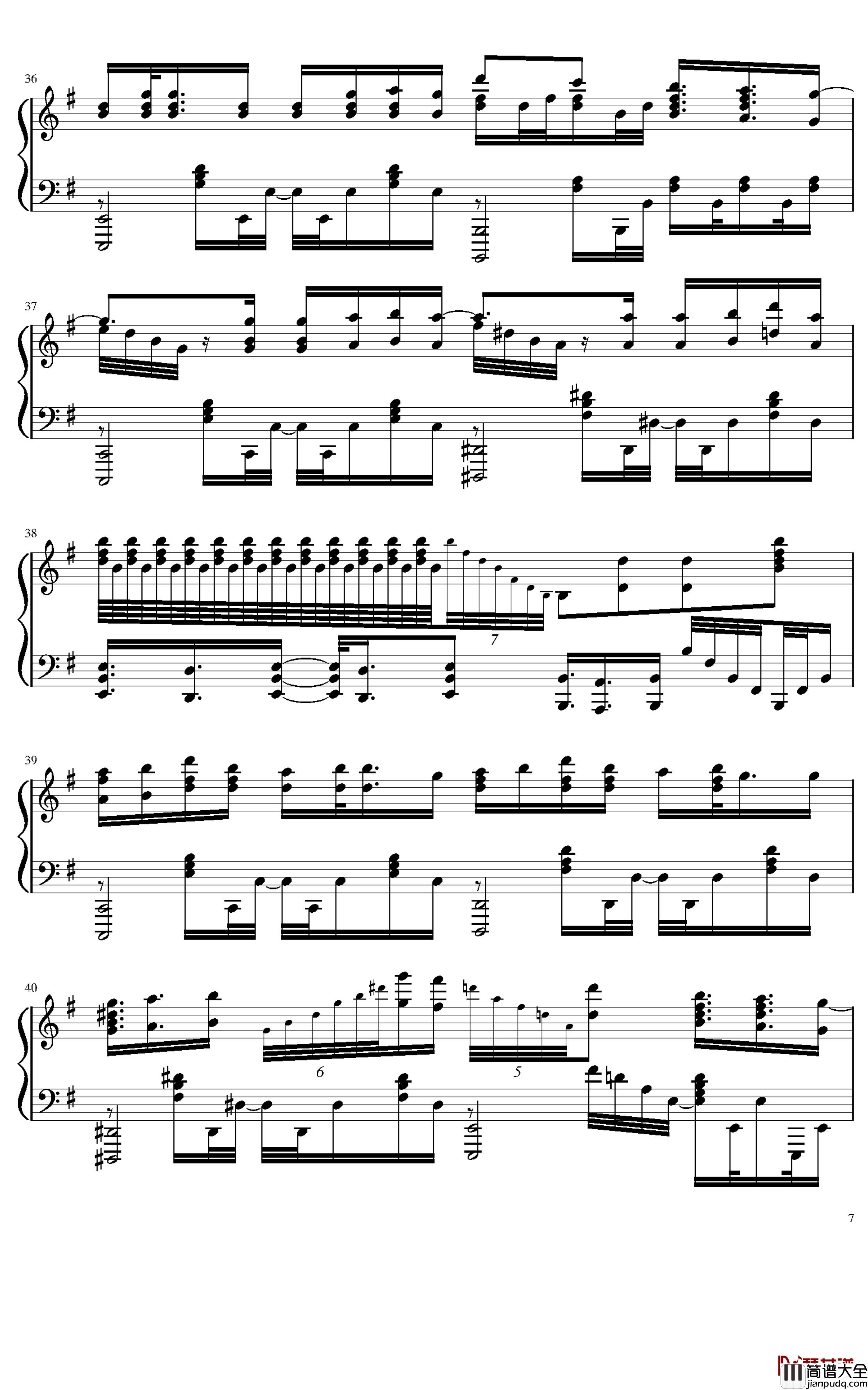 红莲华_Animenz钢琴谱