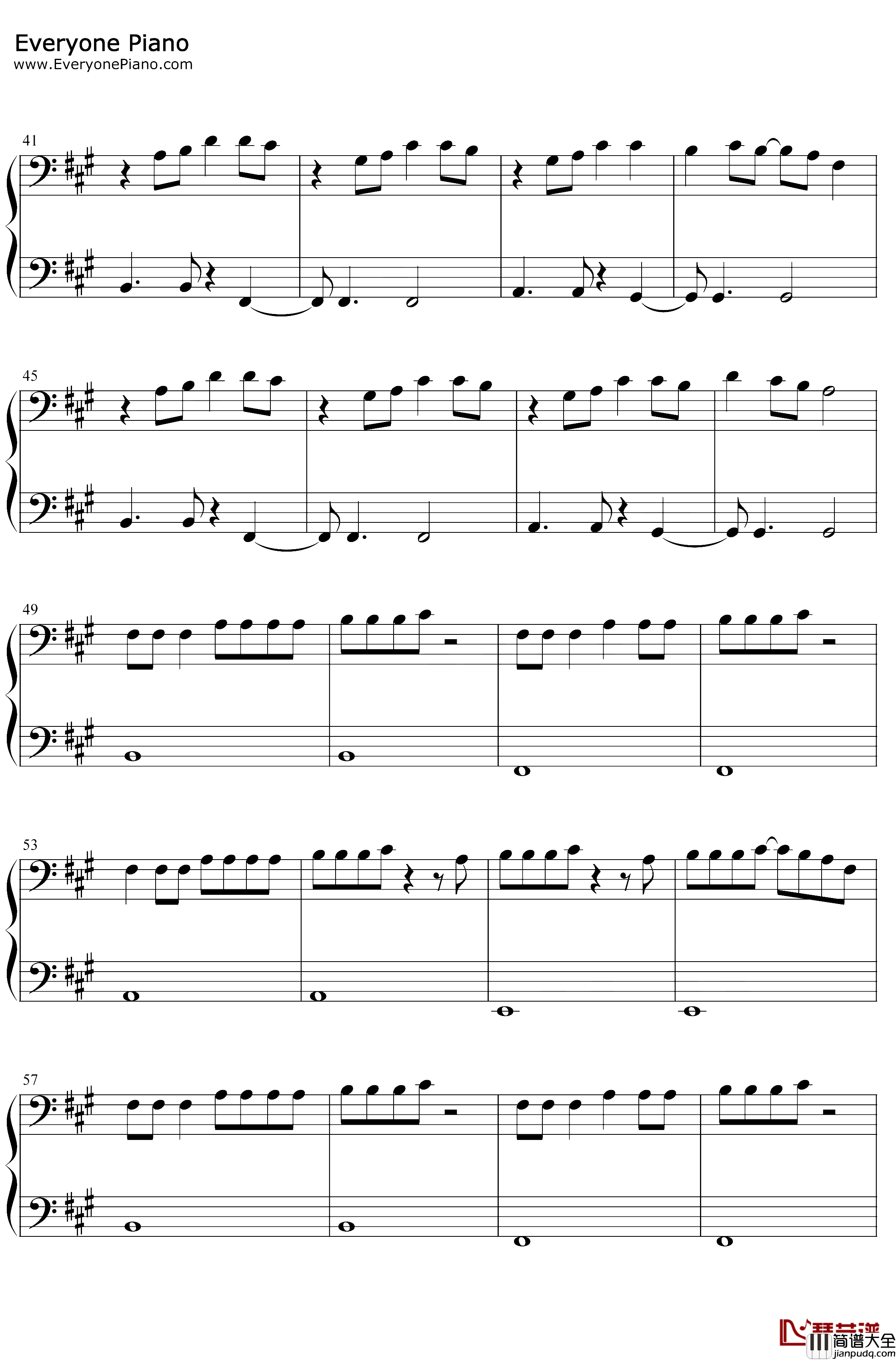 Dance_with_Me钢琴谱_Diplo_Thomas_Rhett_Young_Thug