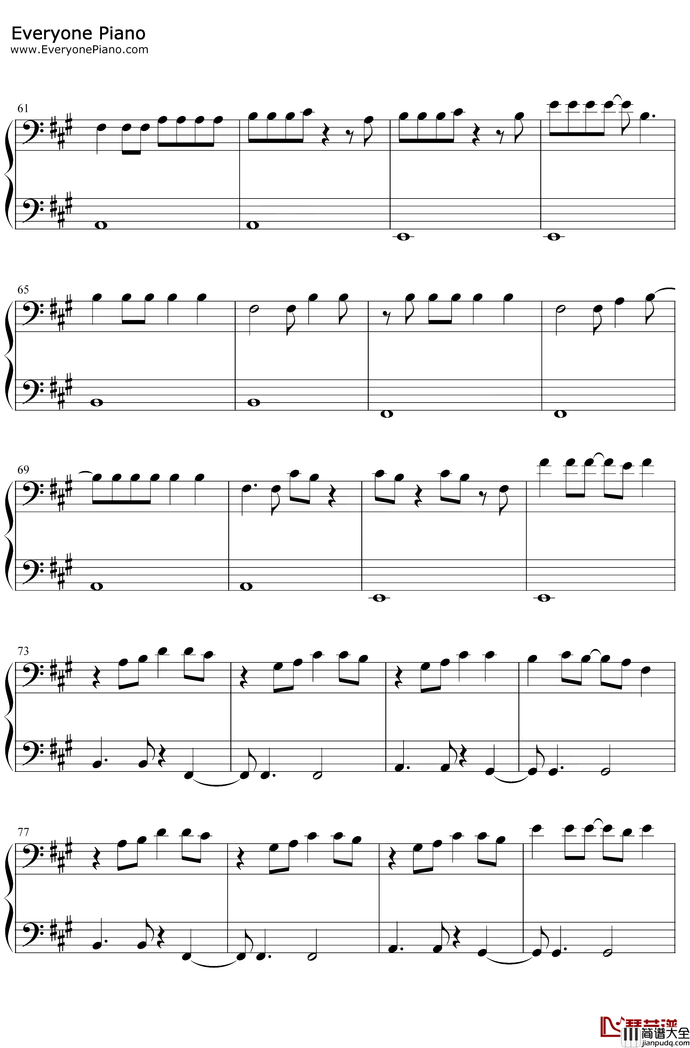 Dance_with_Me钢琴谱_Diplo_Thomas_Rhett_Young_Thug