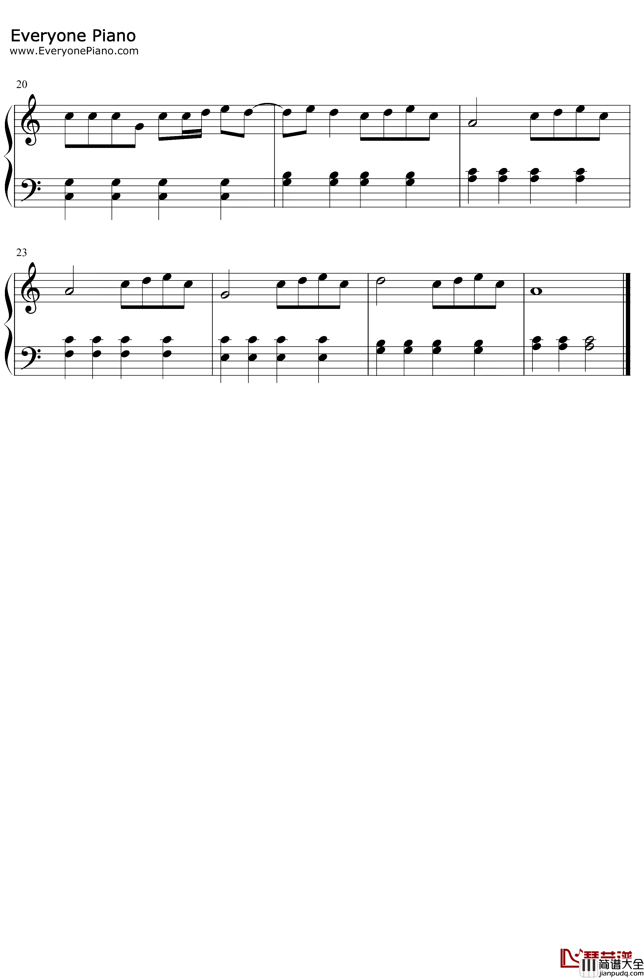 Way_Maker钢琴谱_Sinach