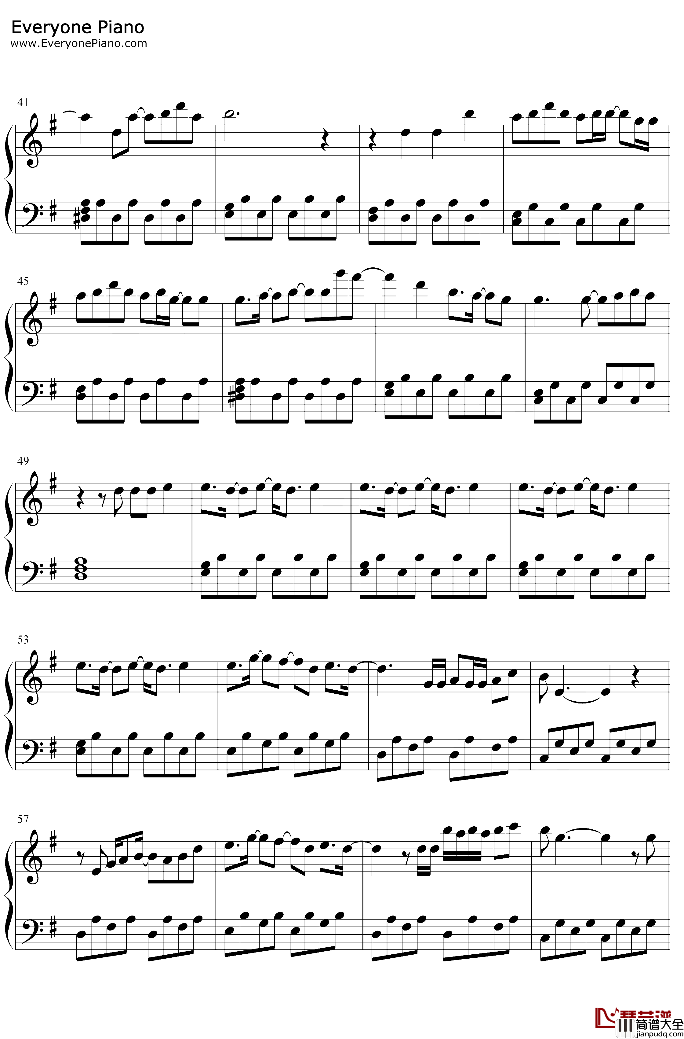 紅蓮華钢琴谱_LiSA_简单完整版_红莲华