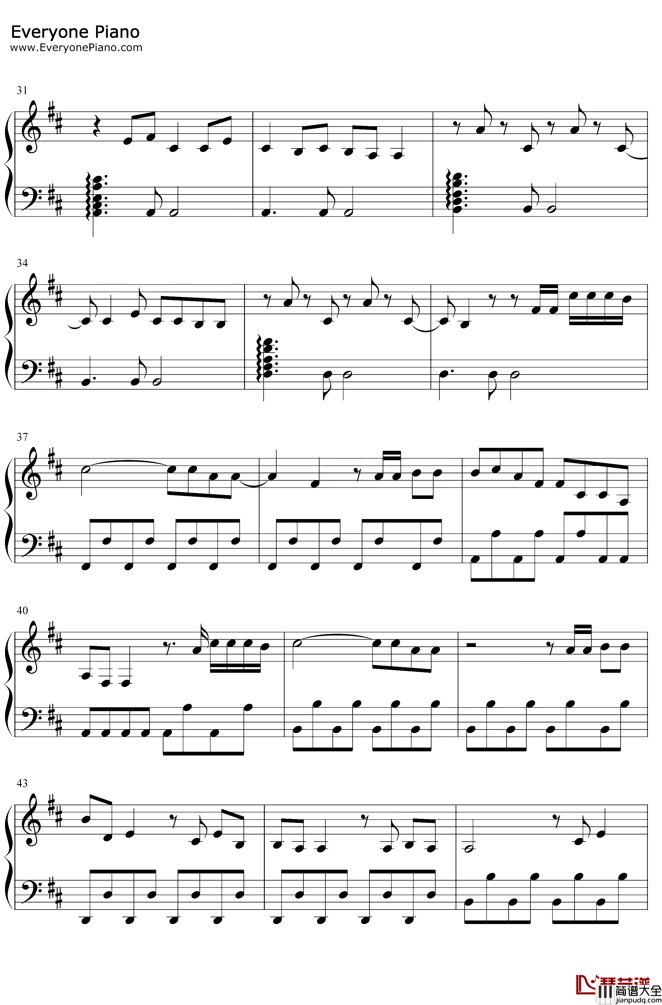 On_Mine钢琴谱_Diplo_Noah_Cyrus