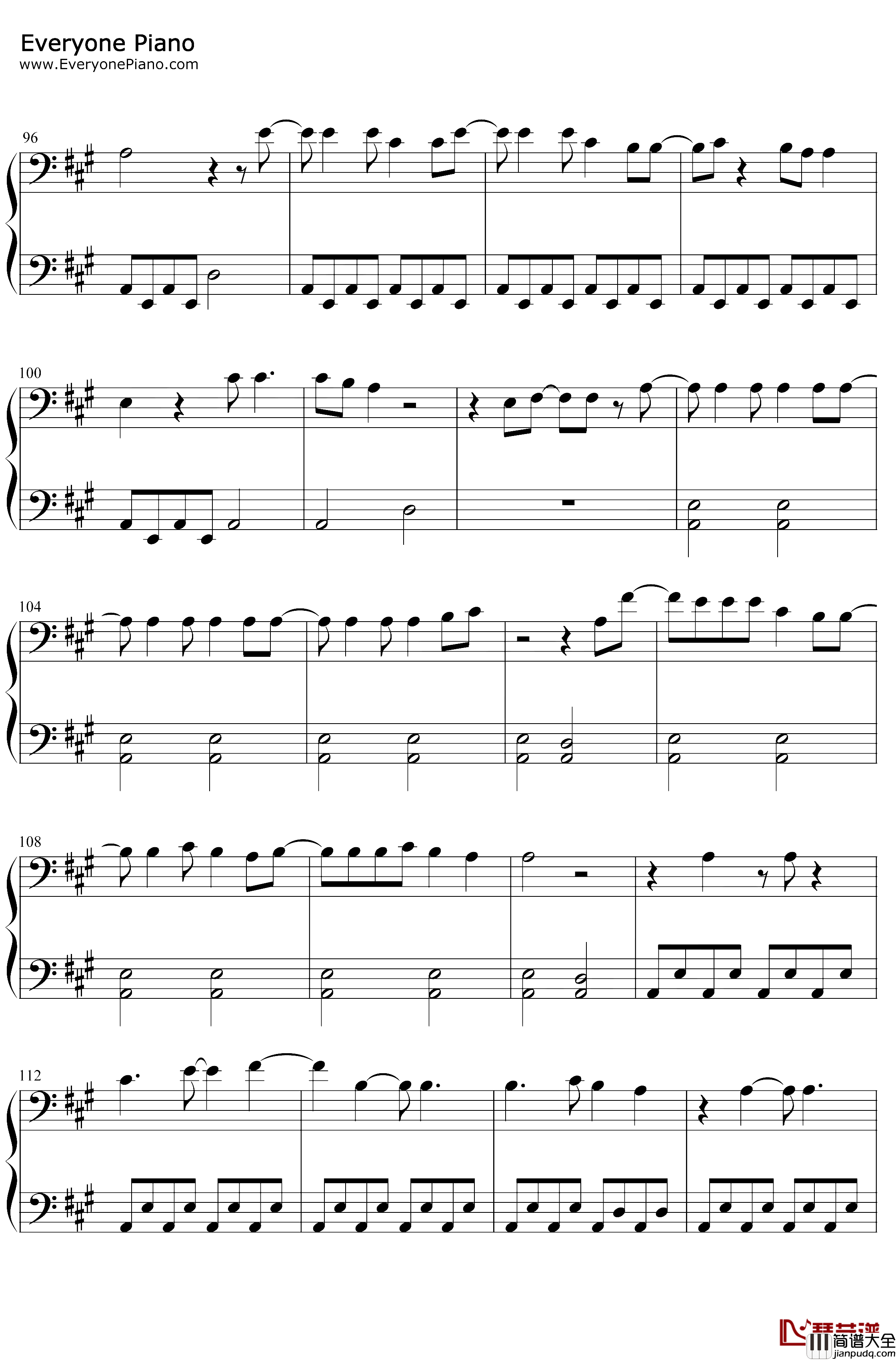 One_Margarita钢琴谱_LukeBryan_LukeBryan