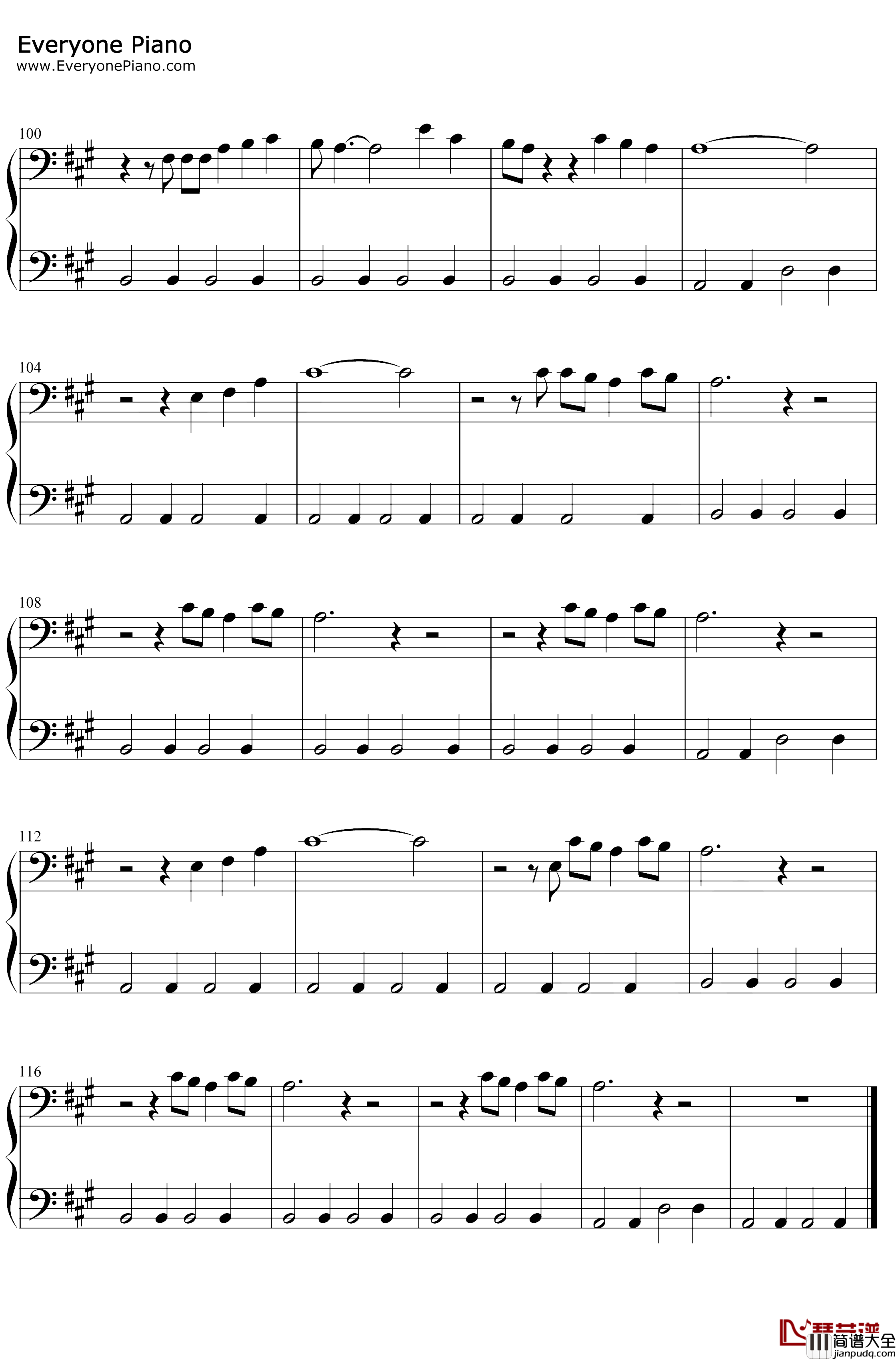 Tennessee_Whiskey钢琴谱_Chris_Stapleton