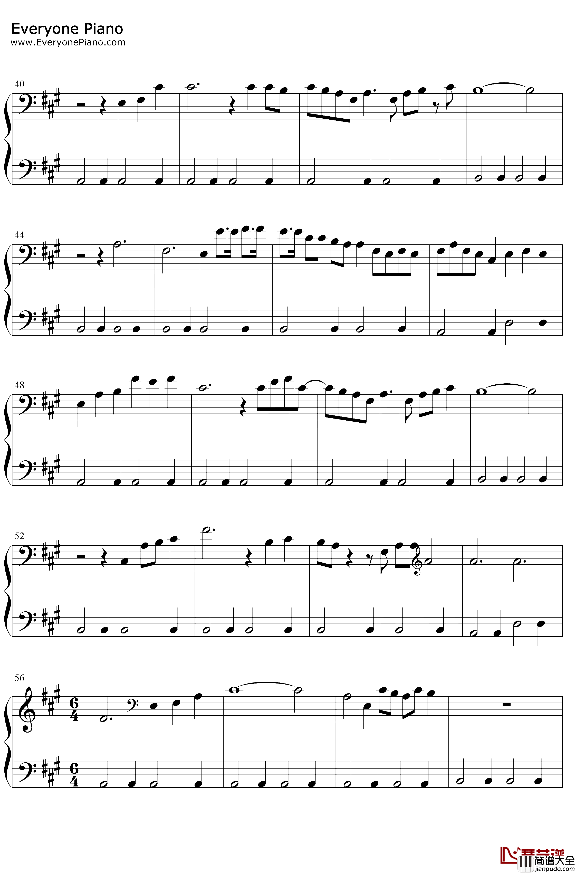 Tennessee_Whiskey钢琴谱_Chris_Stapleton