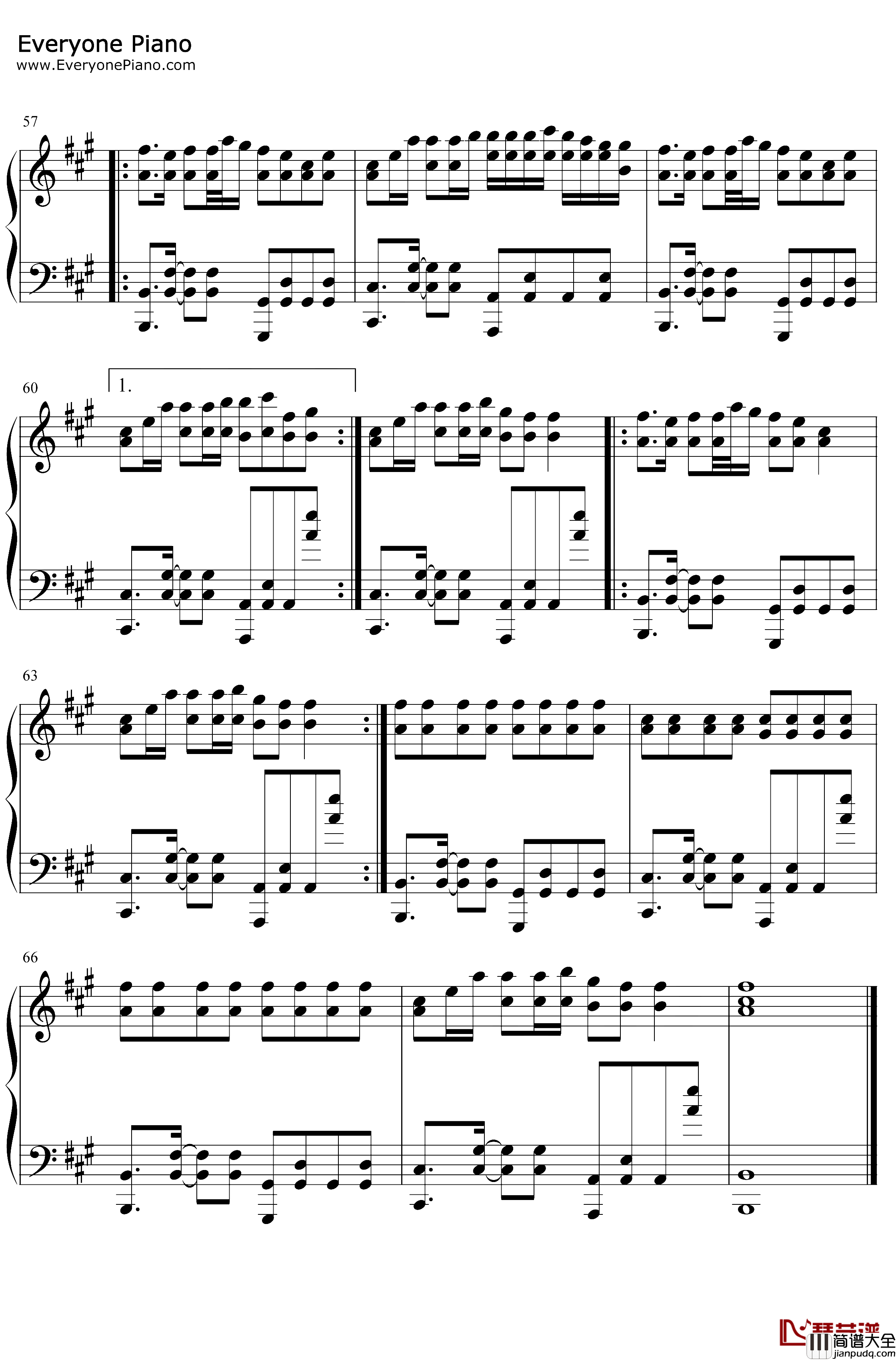 Routine钢琴谱_AlanWalker_AlanWalker