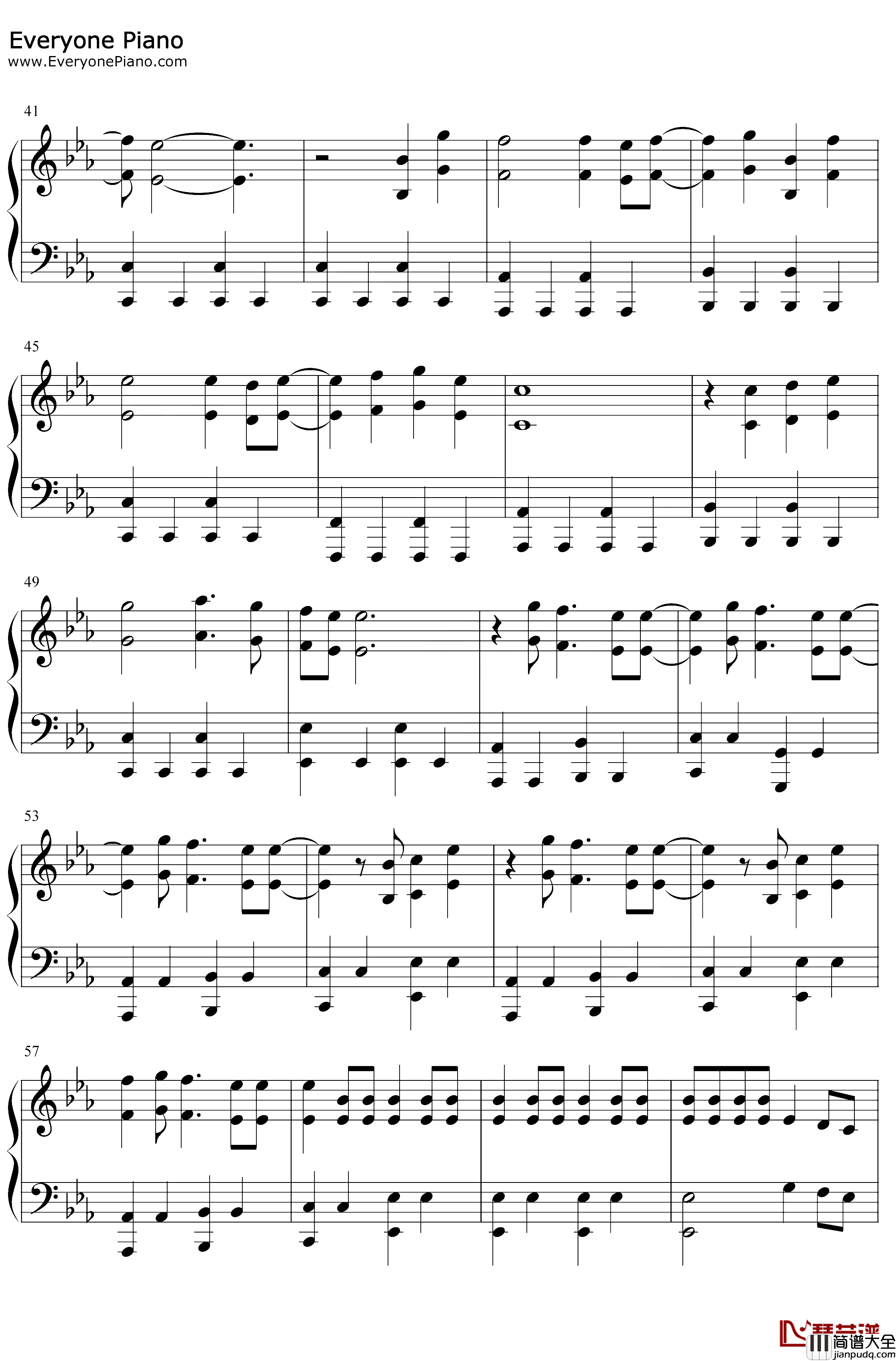 馬と鹿钢琴谱_米津玄师_马と鹿_比赛完毕主题曲