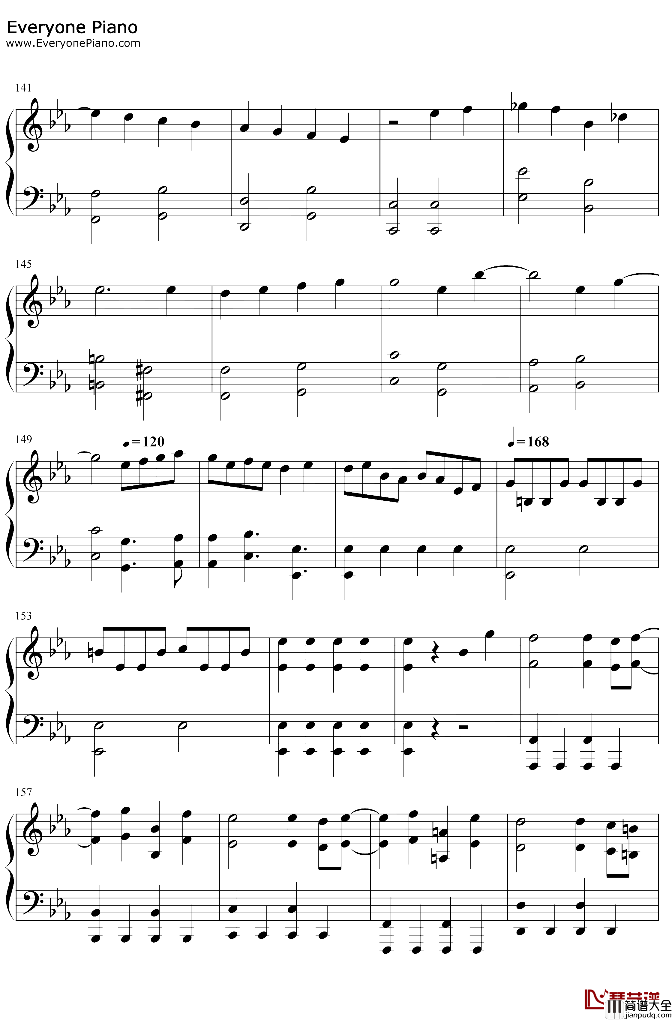 馬と鹿钢琴谱_米津玄师_马と鹿_比赛完毕主题曲