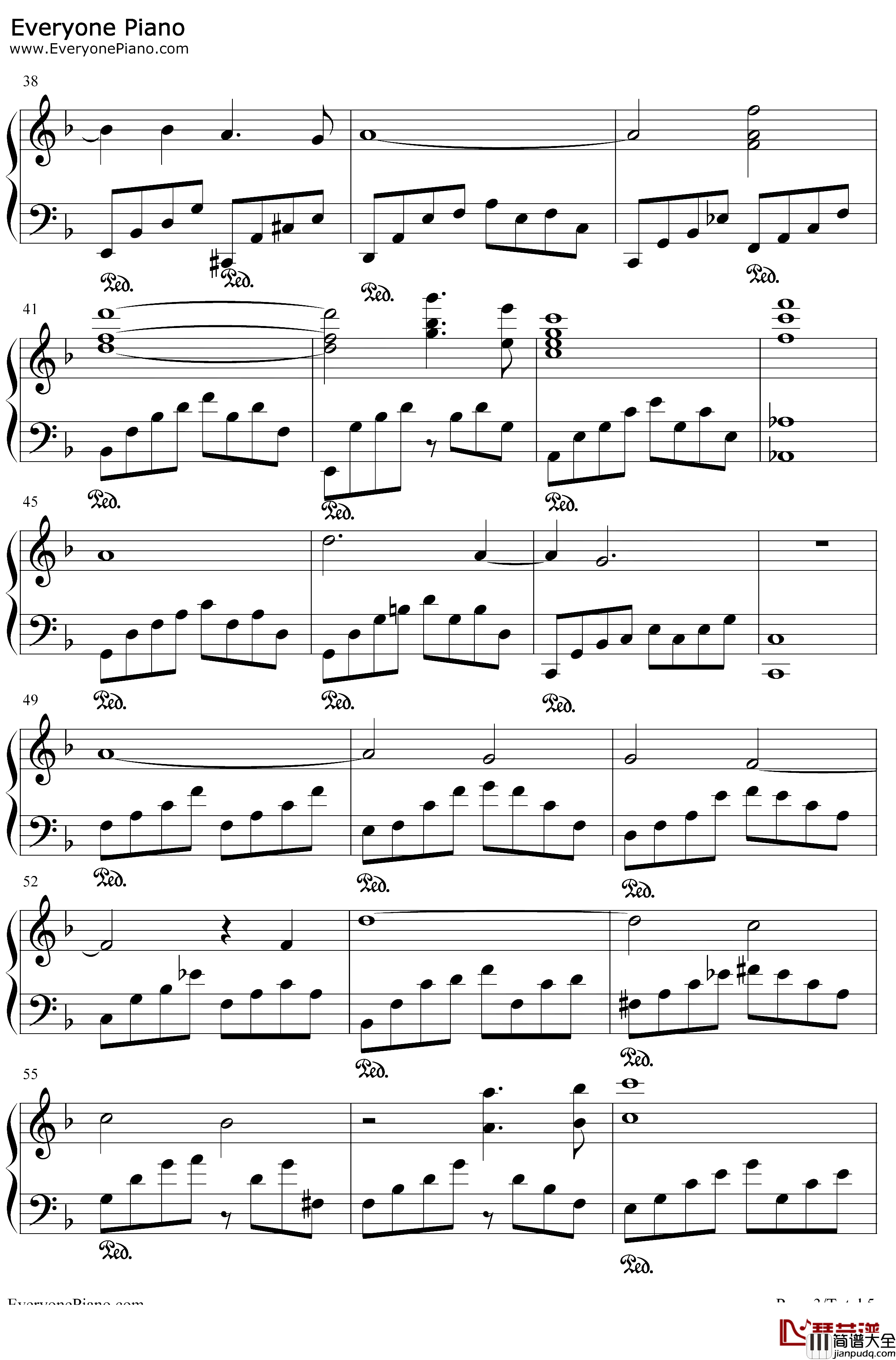 When_My_Love_Blooms钢琴谱_Studio_Dragon_花样年华_生如夏花主题曲