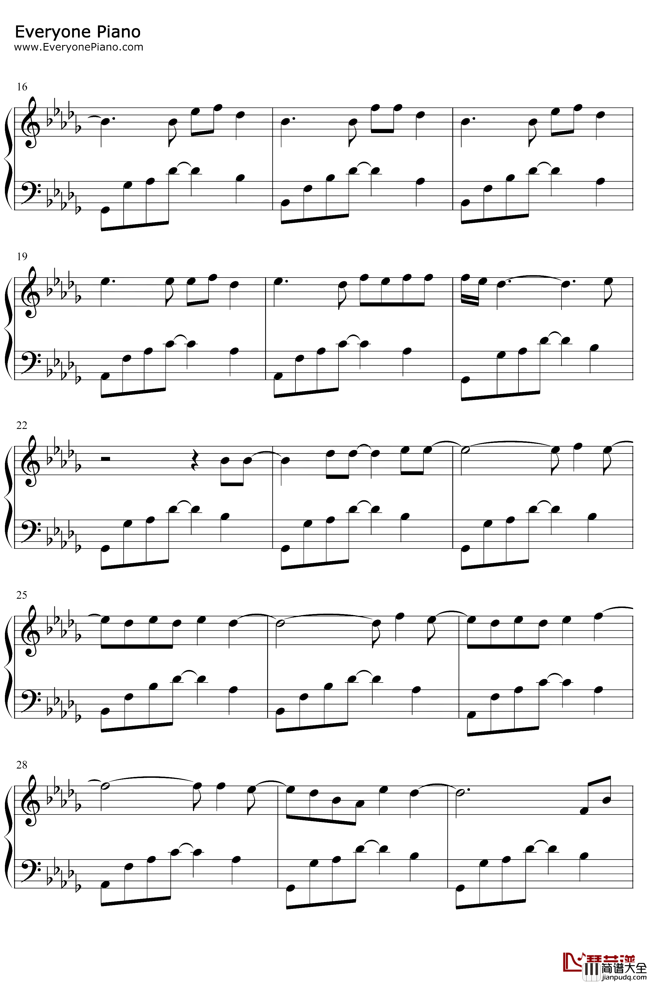 My_Oasis钢琴谱_Sam_Smith_Burna_Boy