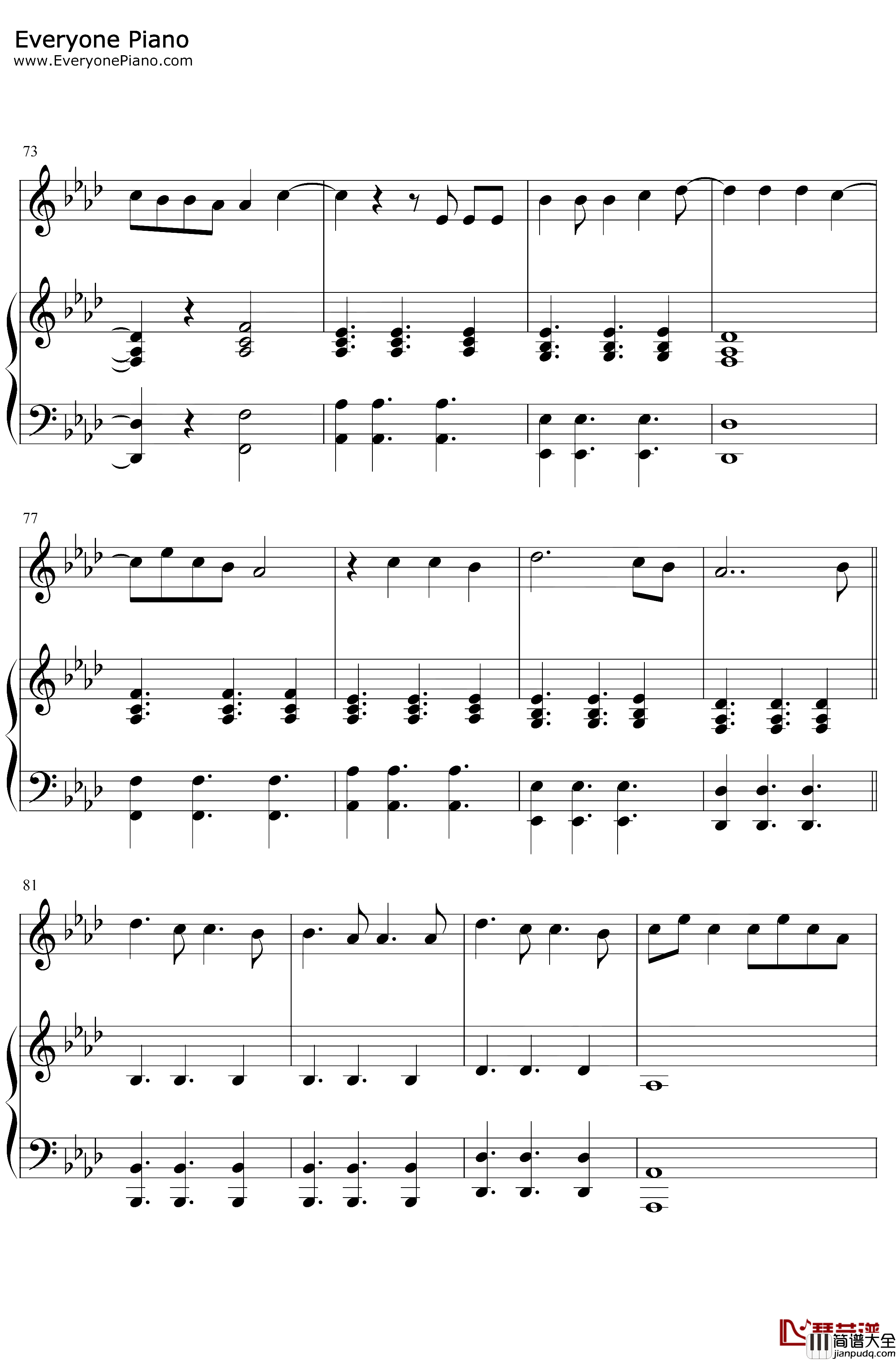 Dont_Break_Me钢琴谱_Montaigne_2020年欧洲歌唱大赛