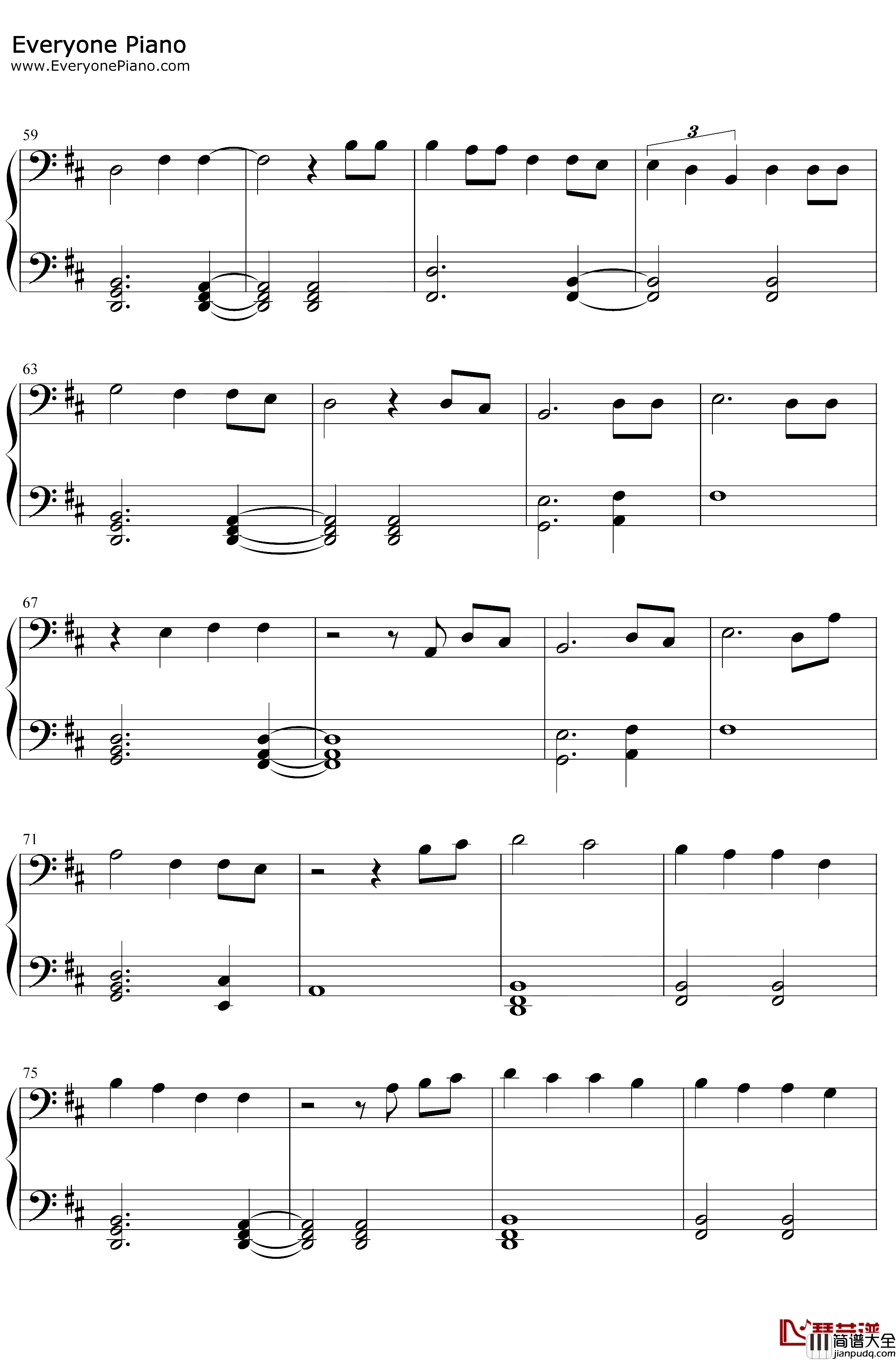 Die_a_Happy_Man钢琴谱_ThomasRhett_2016年Billboard最佳乡村歌曲