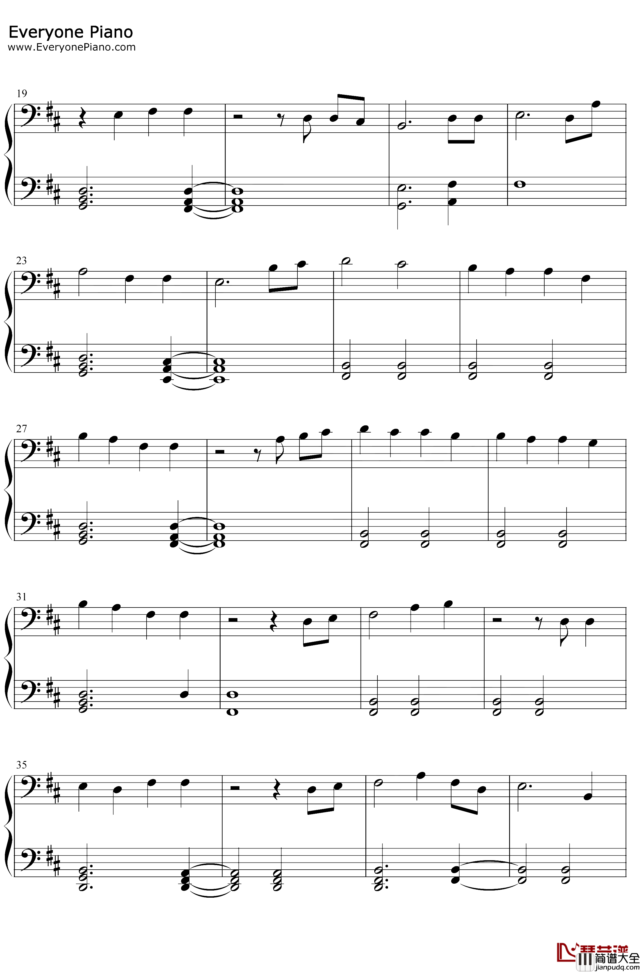 Die_a_Happy_Man钢琴谱_ThomasRhett_2016年Billboard最佳乡村歌曲