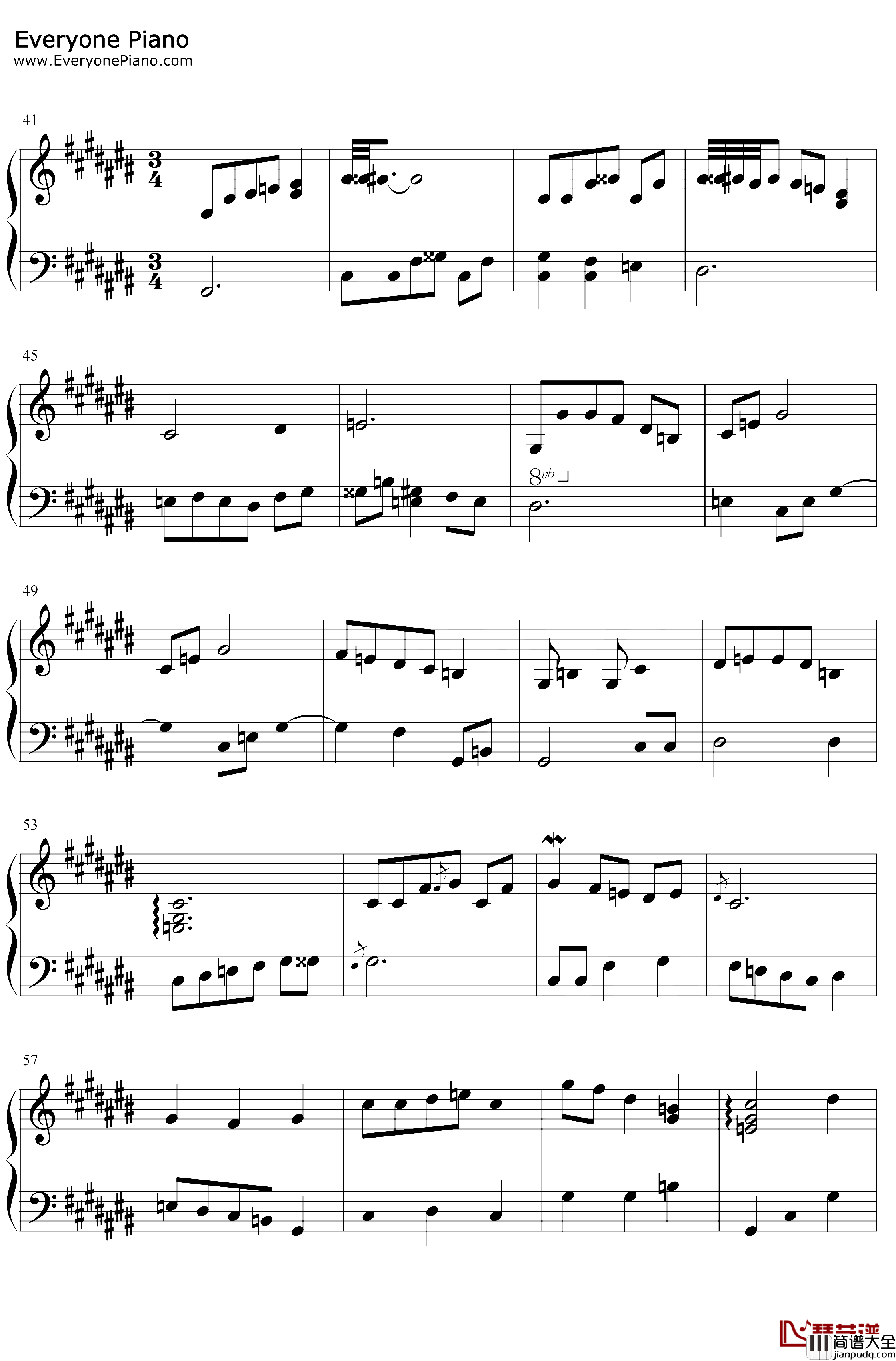 木毛组曲钢琴谱_IDW哒_原创_ホモ组曲