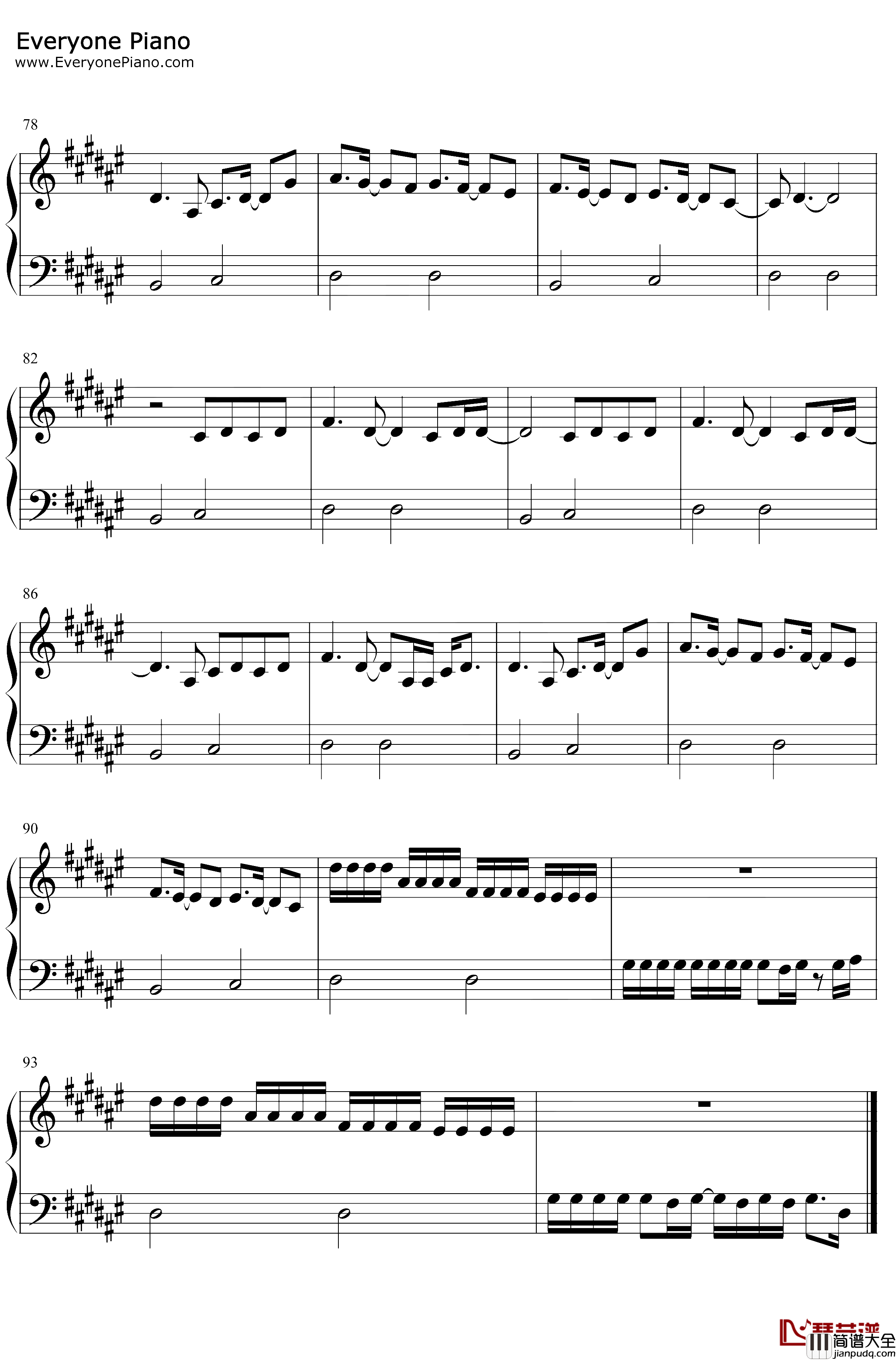 Shelter钢琴谱_Finneas