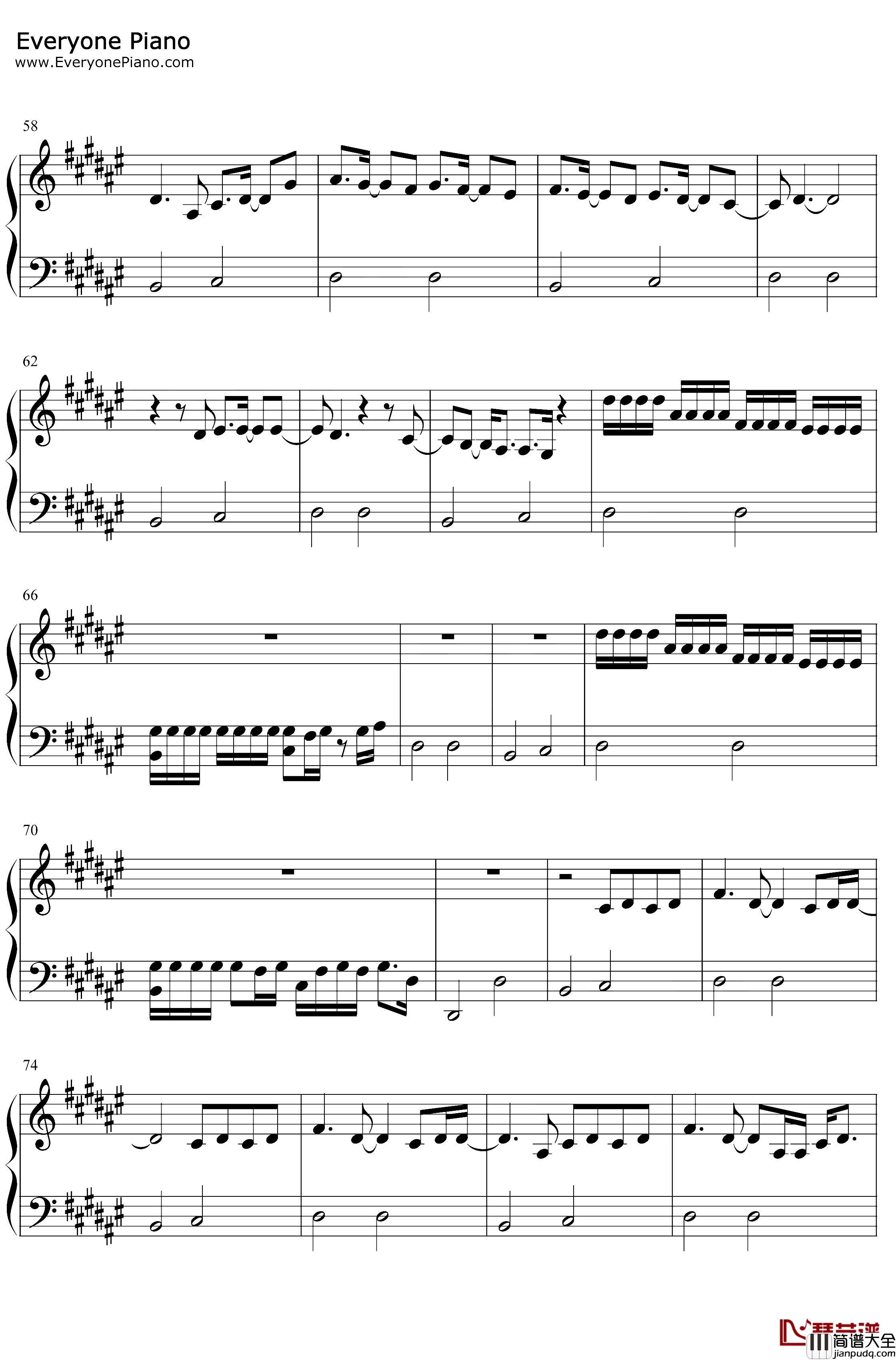 Shelter钢琴谱_Finneas