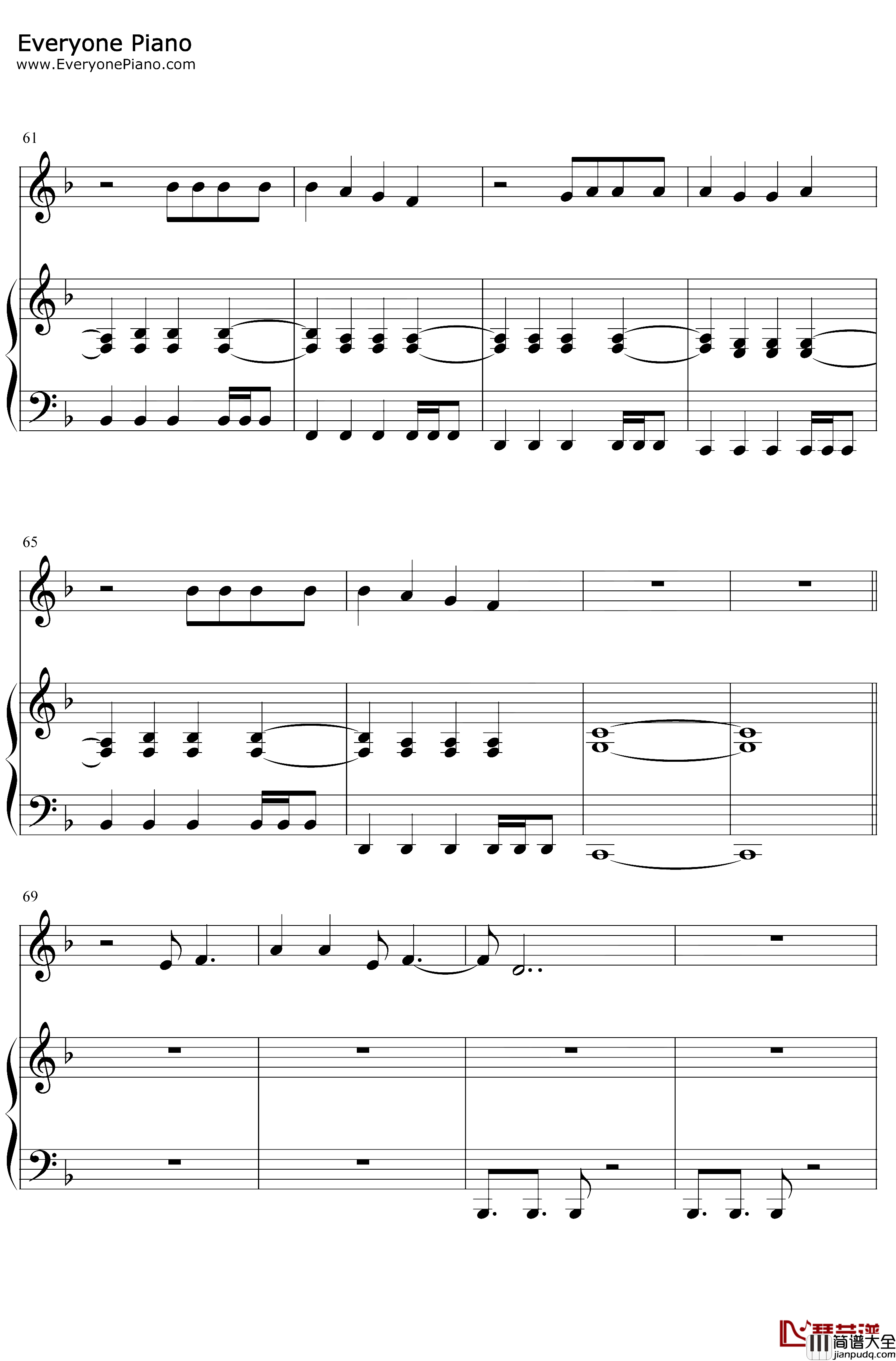 AlcoholYou钢琴谱_Roxen_2020年欧洲歌唱大赛罗马尼亚