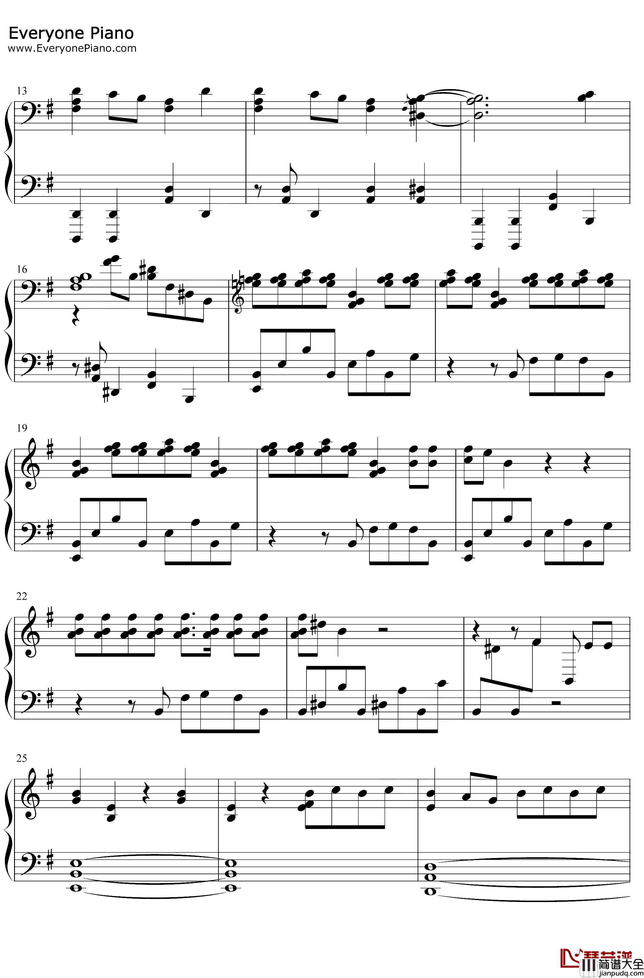 Other_Side钢琴谱_MIYAVI_异度侵入_IDINVADEDED