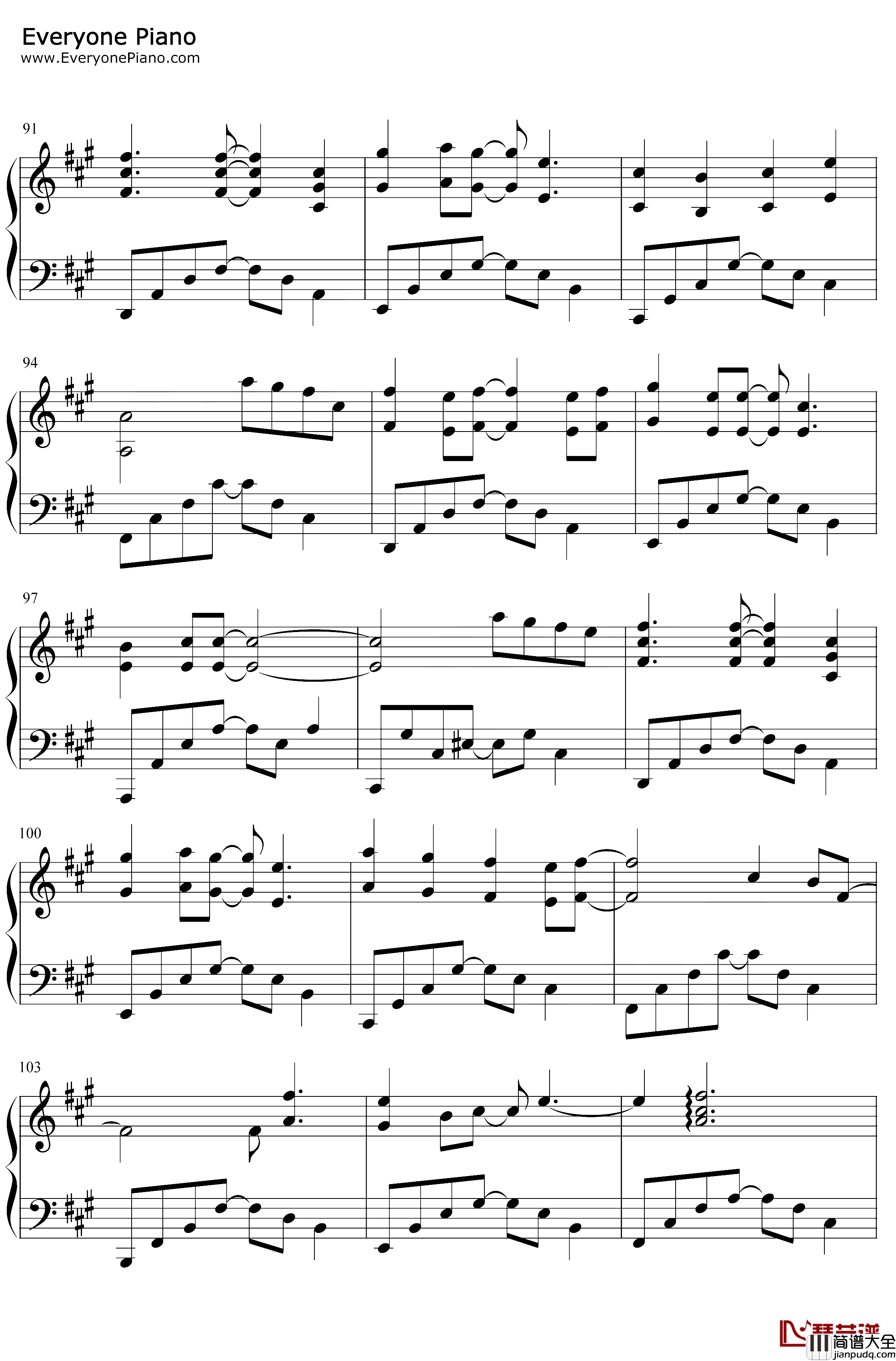 遇萤钢琴谱_CRITTY_橙光遇龙主题曲