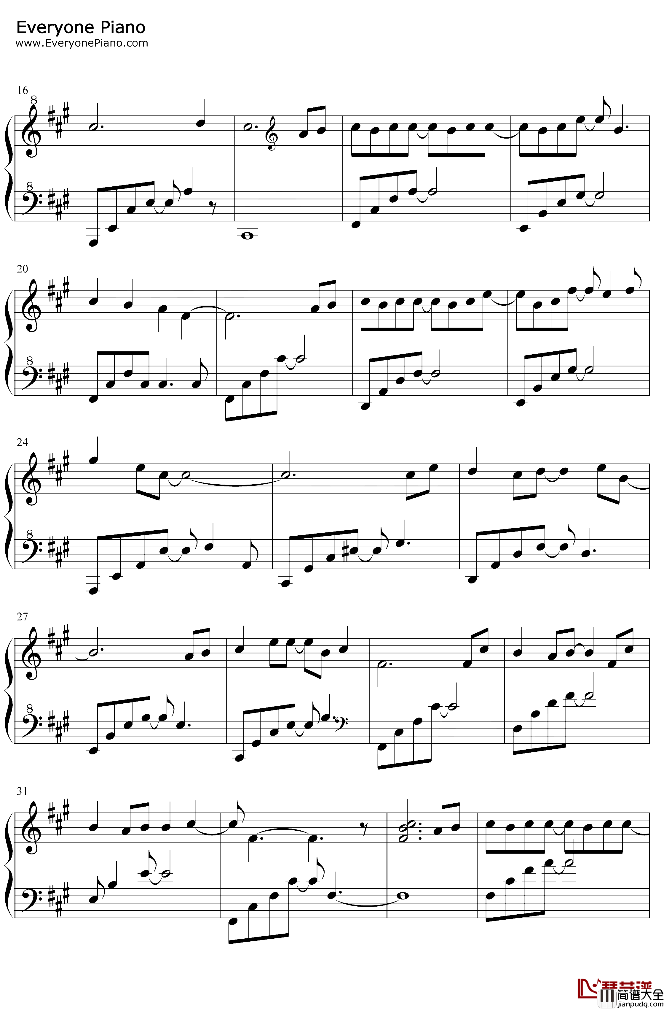 遇萤钢琴谱_CRITTY_橙光遇龙主题曲