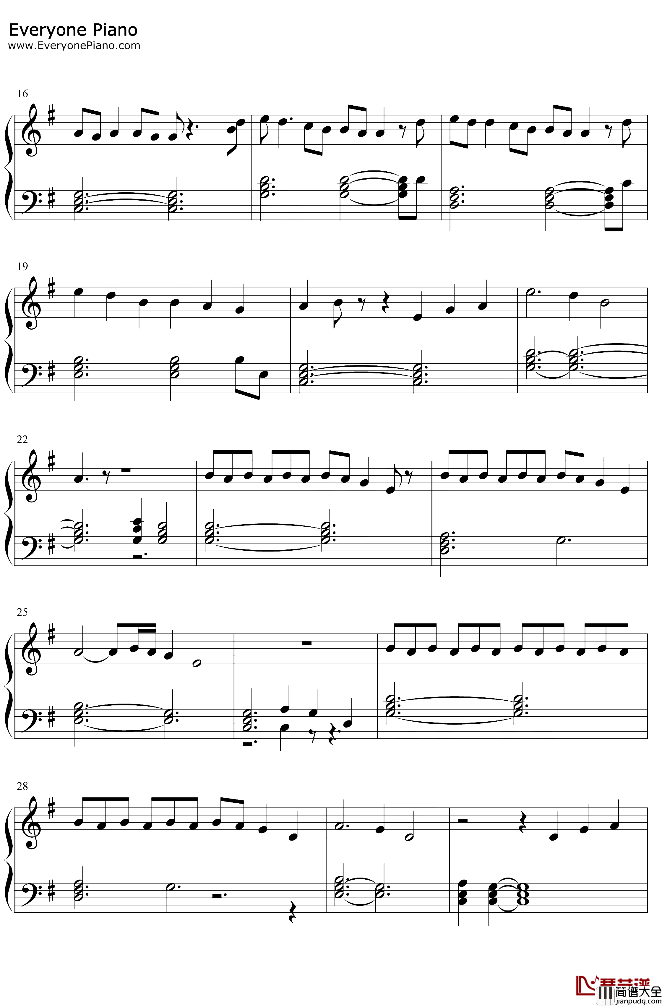 You_Make_It_Easy钢琴谱_Jason_Aldean