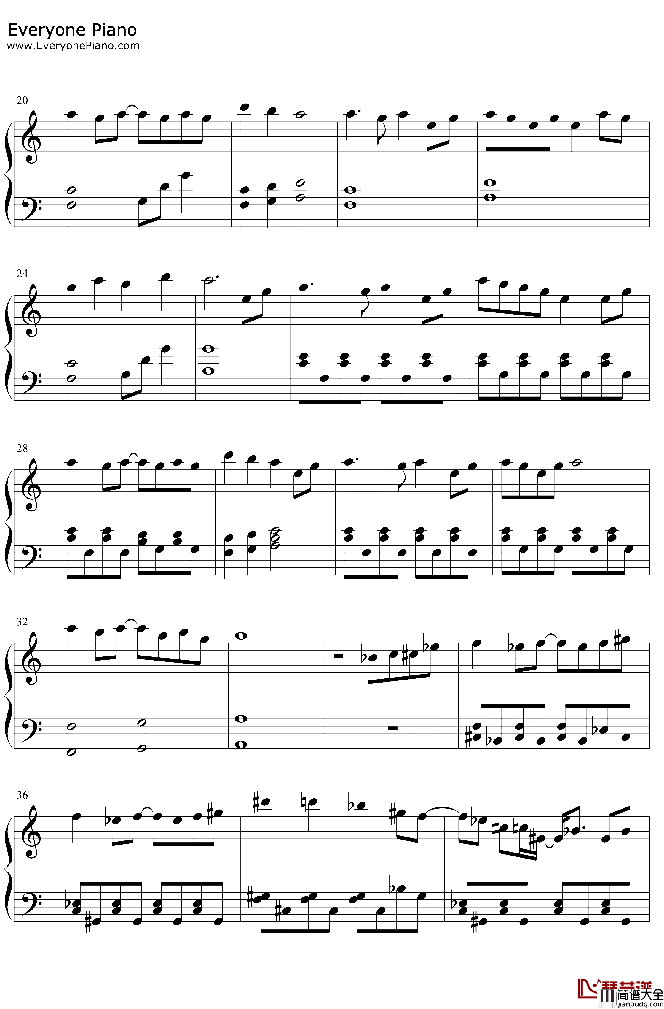 さくらの季节钢琴谱_38BEETS_柔美轻音乐