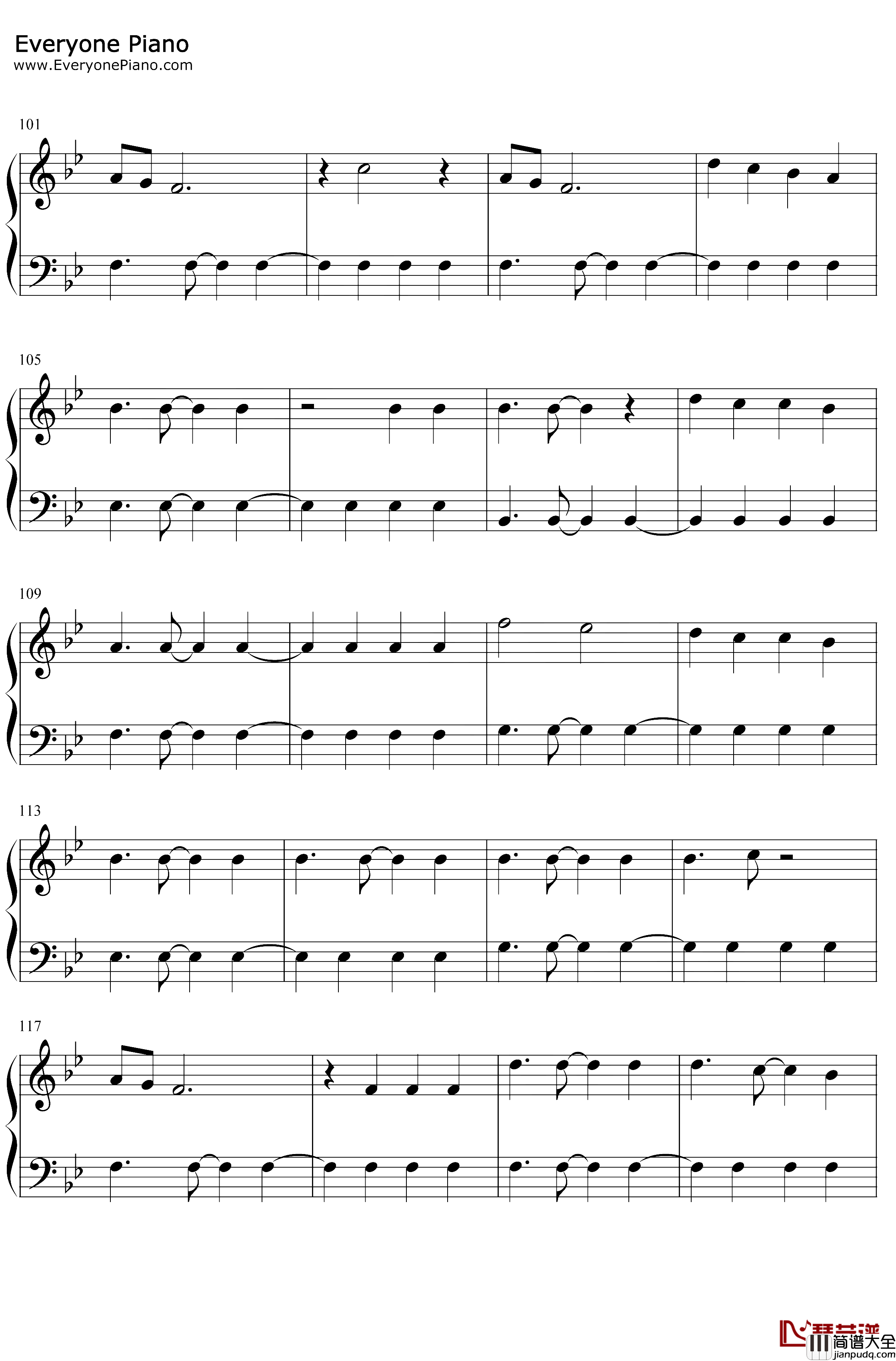 WhatIfs钢琴谱_KaneBrownLaurenAlaina