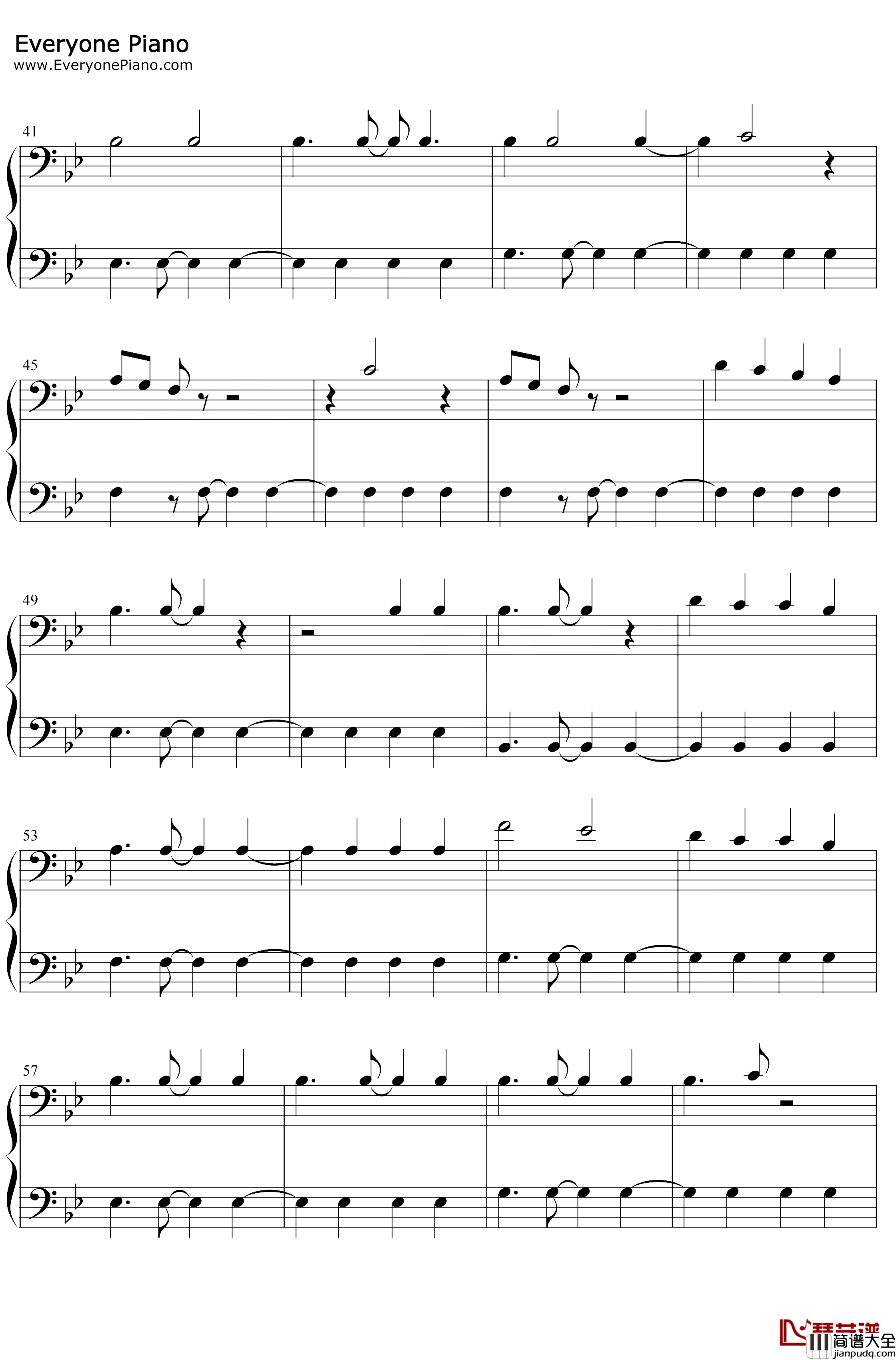 WhatIfs钢琴谱_KaneBrownLaurenAlaina