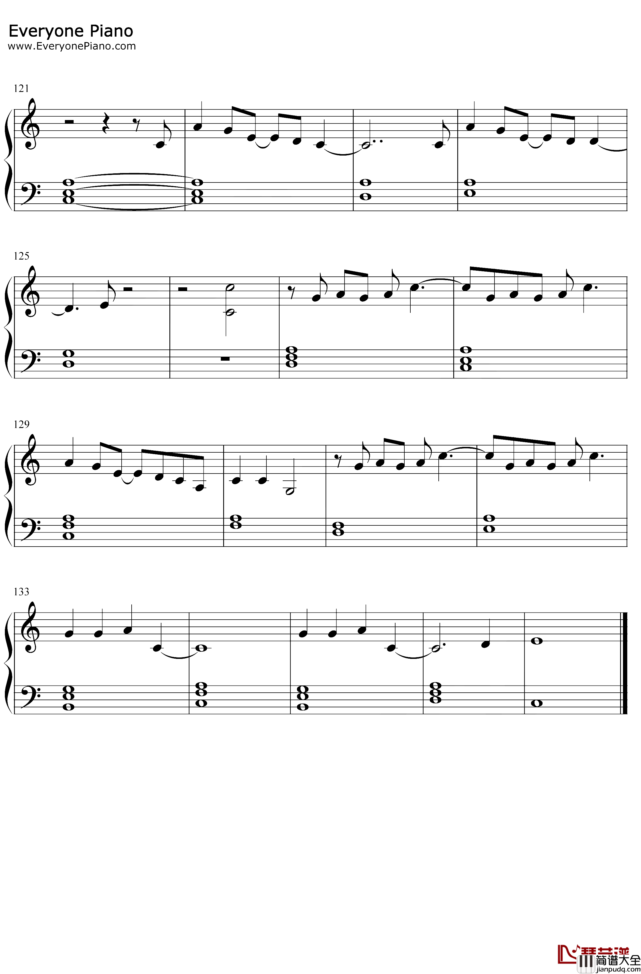 Scared_to_Live钢琴谱_The_Weeknd