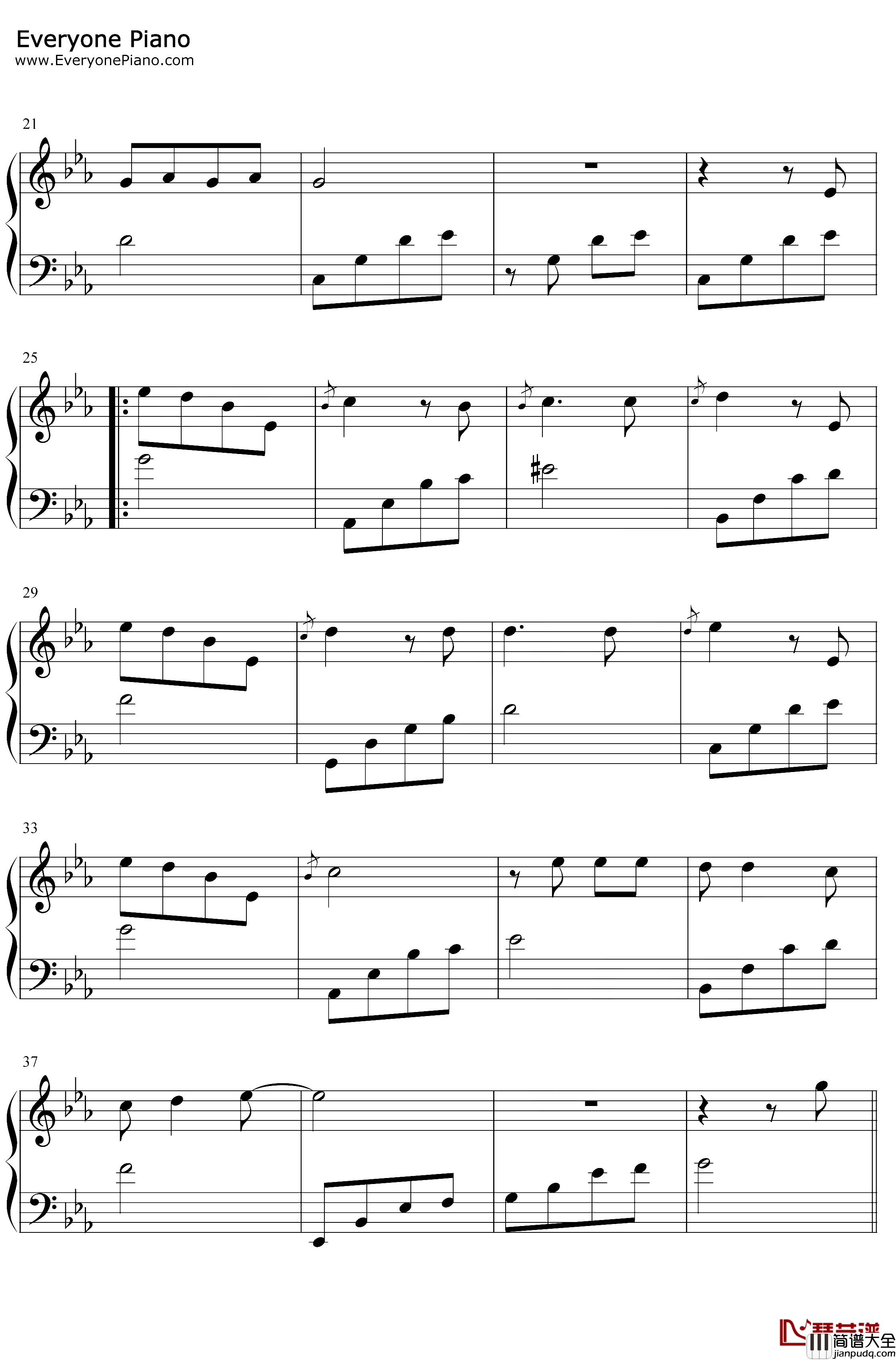 活该钢琴谱_谌宥_我拼了命去爱换一句活该只能埋头痛哭像一个小孩_抖音热歌