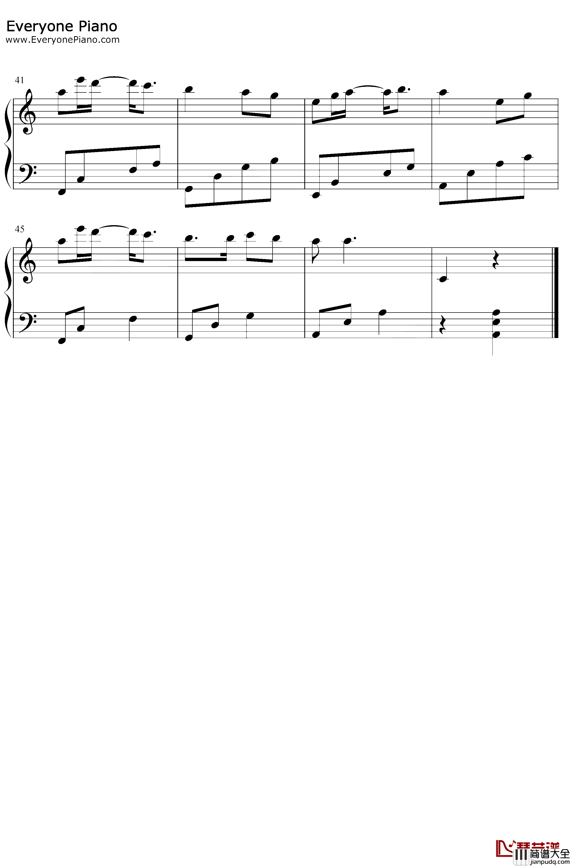 十年人间钢琴谱_李常超_有最奇崛的峰峦成全过你我张狂_盗墓笔记·十年人间_抖音热歌