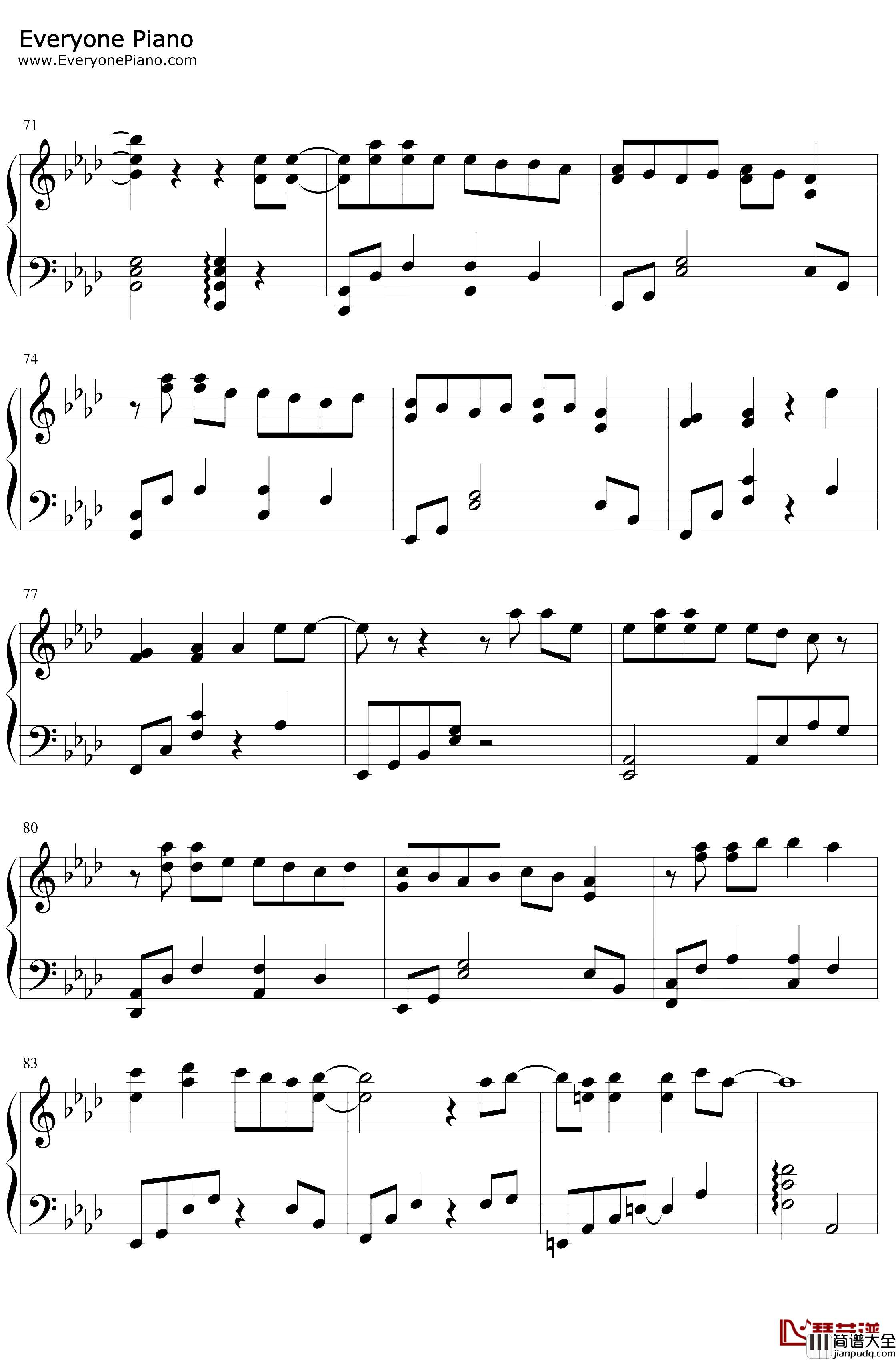 Us_Again钢琴谱_Seventeen